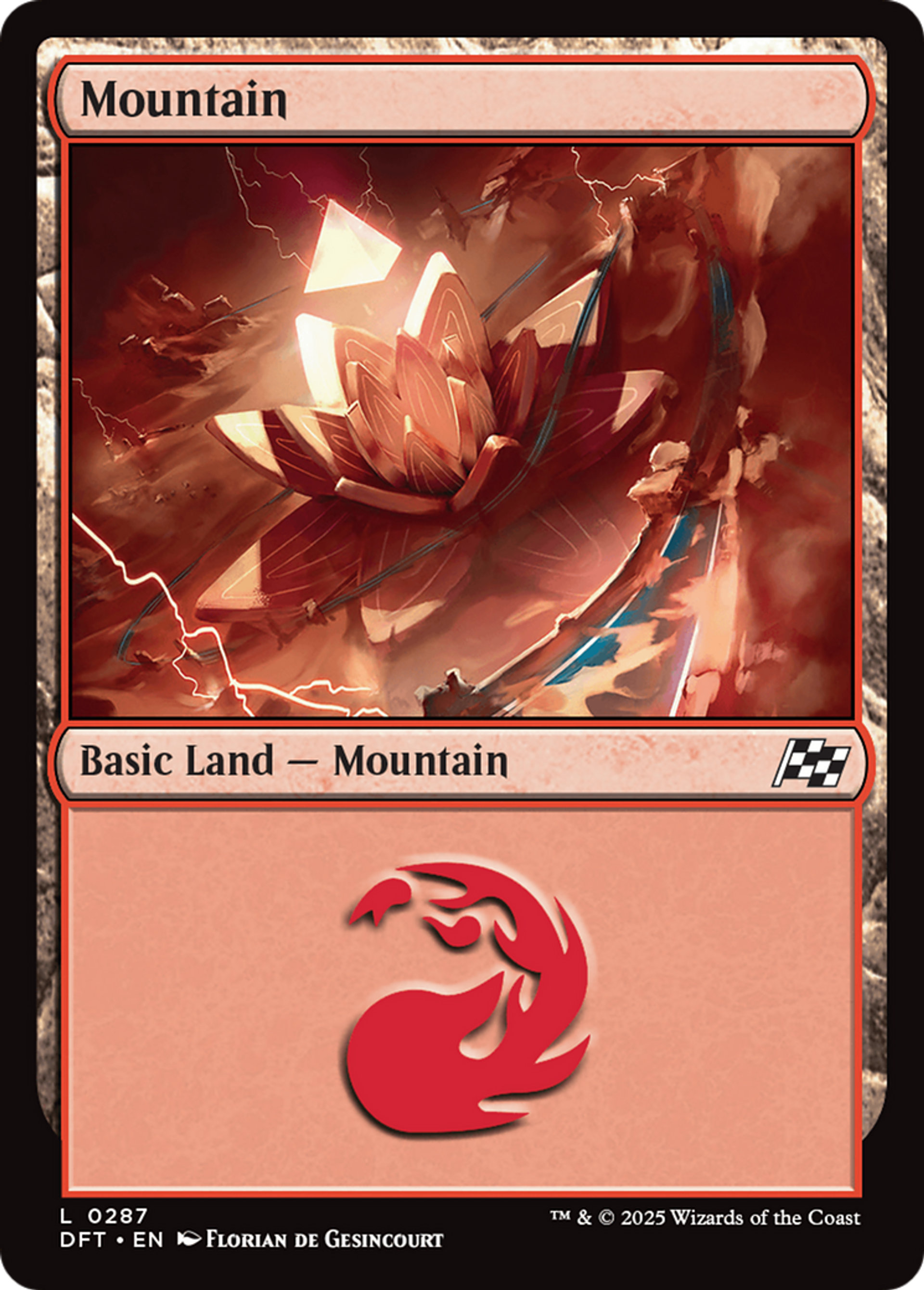 Mountain — Aetherdrift — Magic: The Gathering
