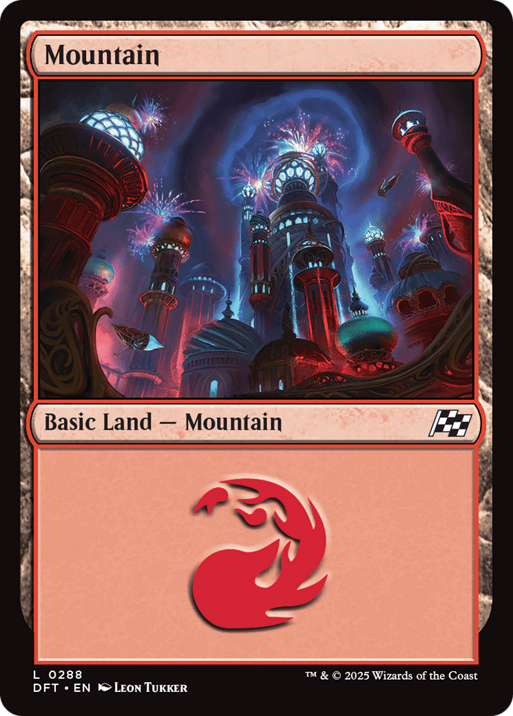 Mountain — Aetherdrift — Magic: The Gathering
