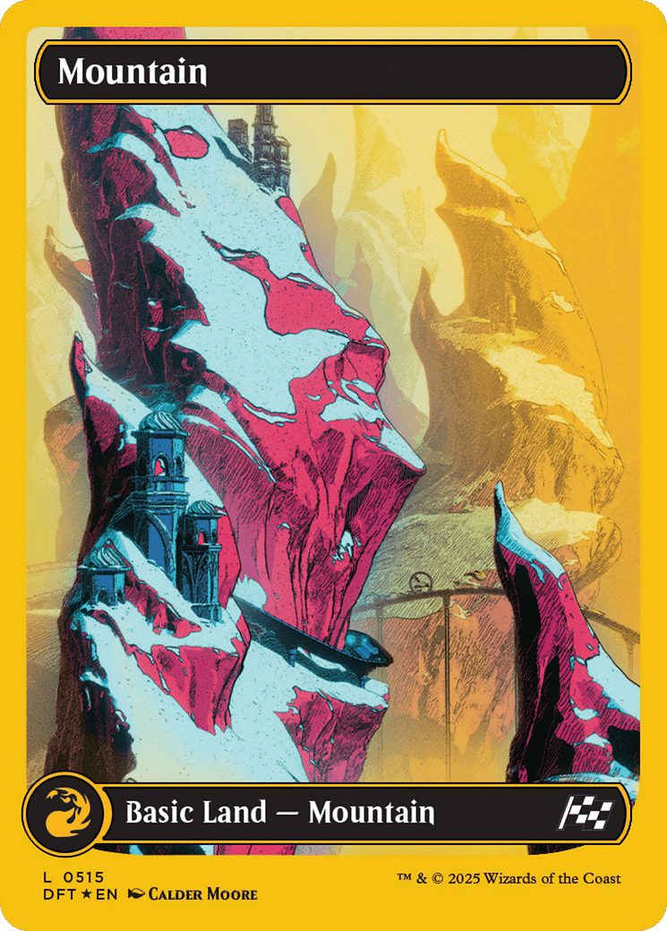Mountain — Aetherdrift — Magic: The Gathering