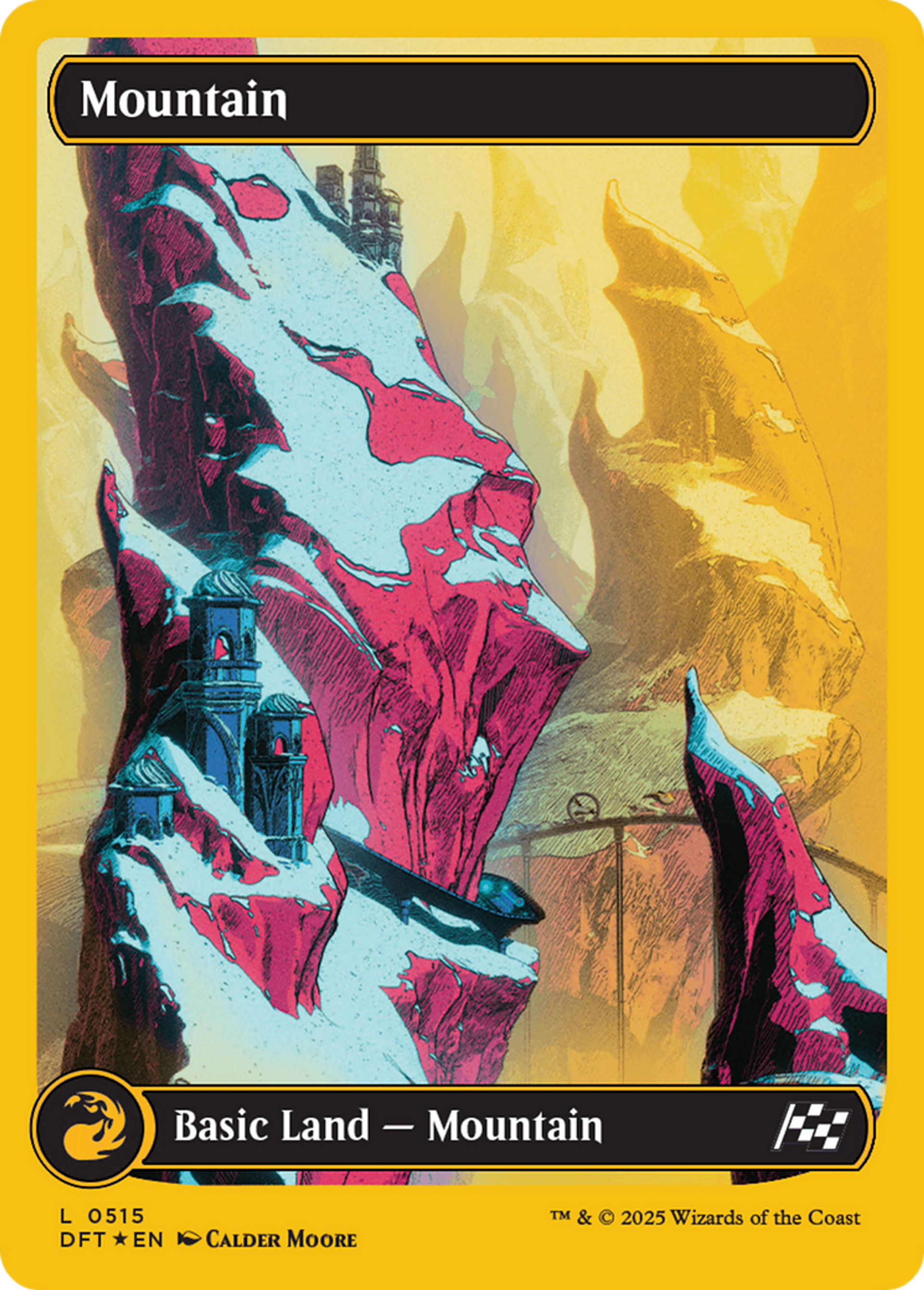 Mountain — Aetherdrift — Magic: The Gathering