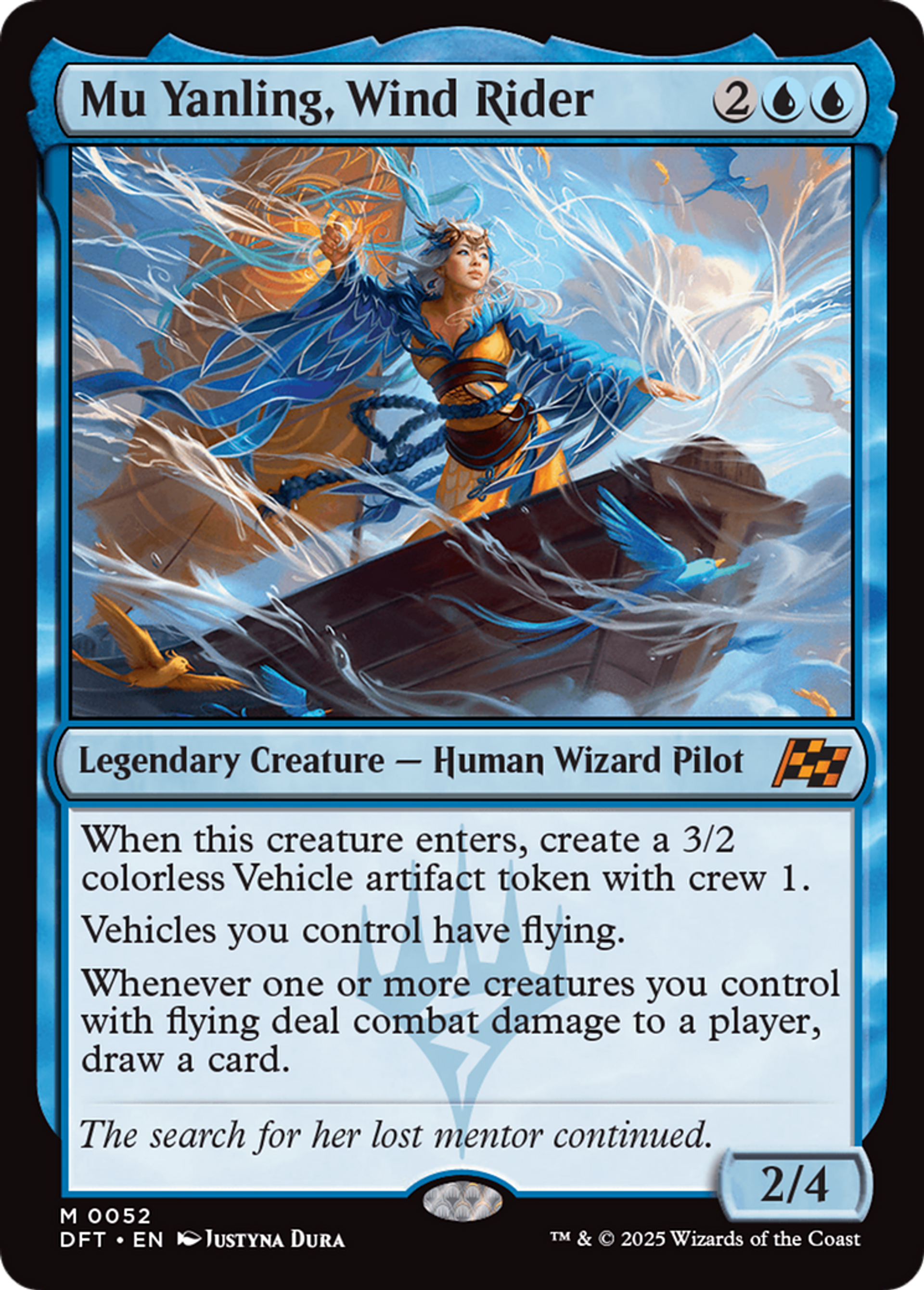 Mu Yanling, Wind Rider — Aetherdrift — Magic: The Gathering