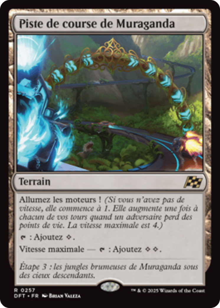 Piste de course de Muraganda — Aetherdrift — Magic: The Gathering
