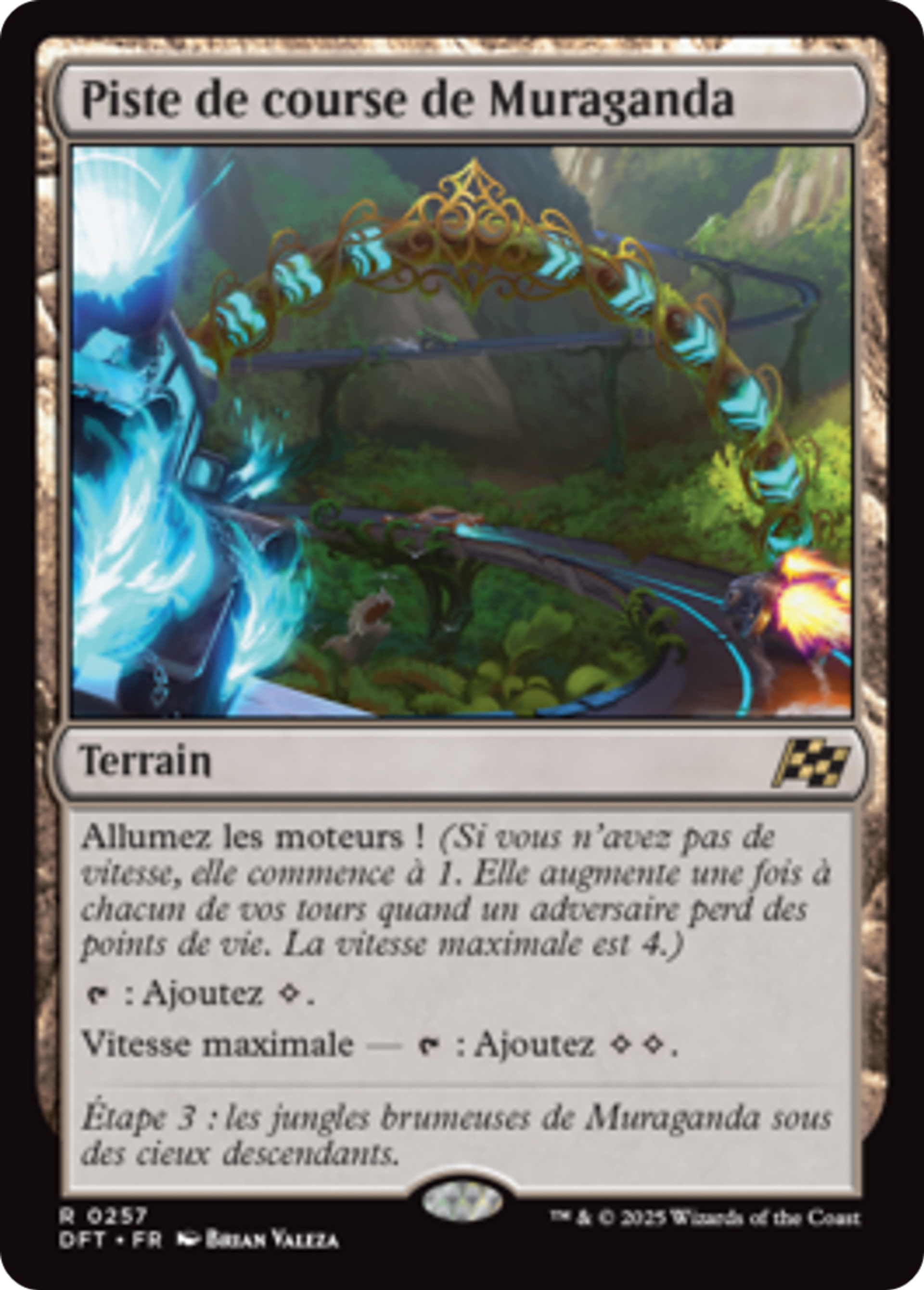 Piste de course de Muraganda — Aetherdrift — Magic: The Gathering