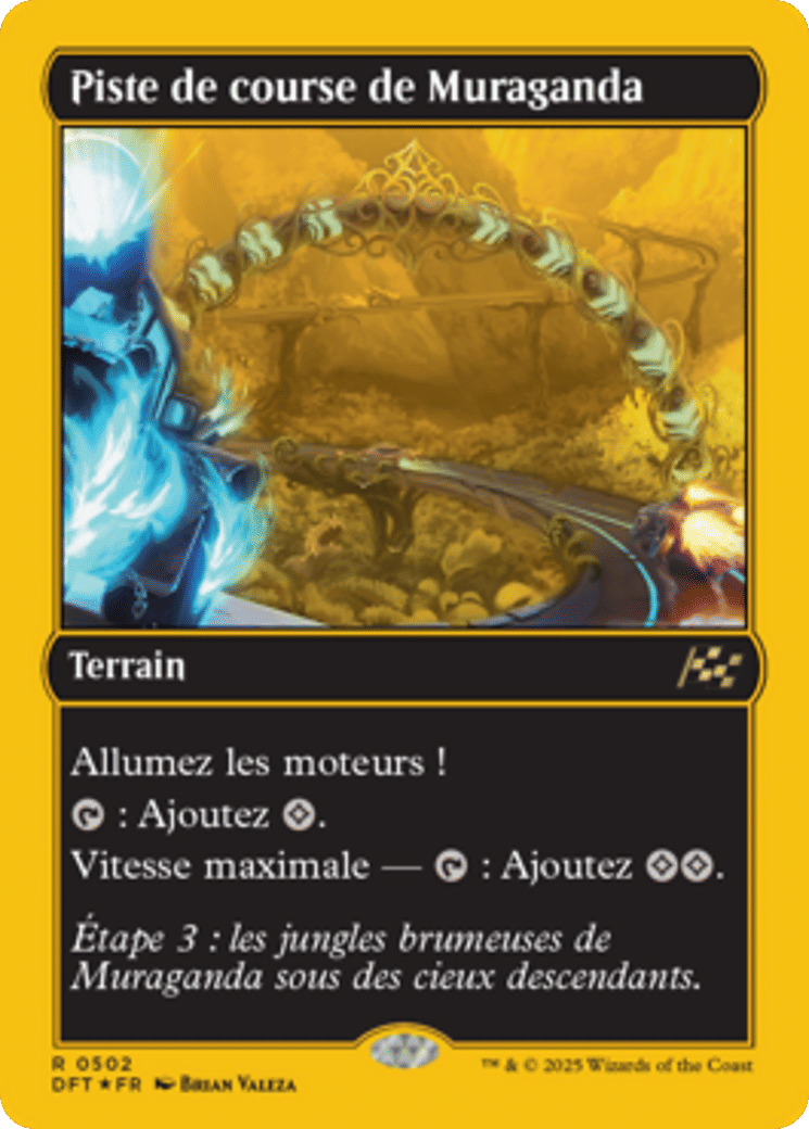 Piste de course de Muraganda — Aetherdrift — Magic: The Gathering