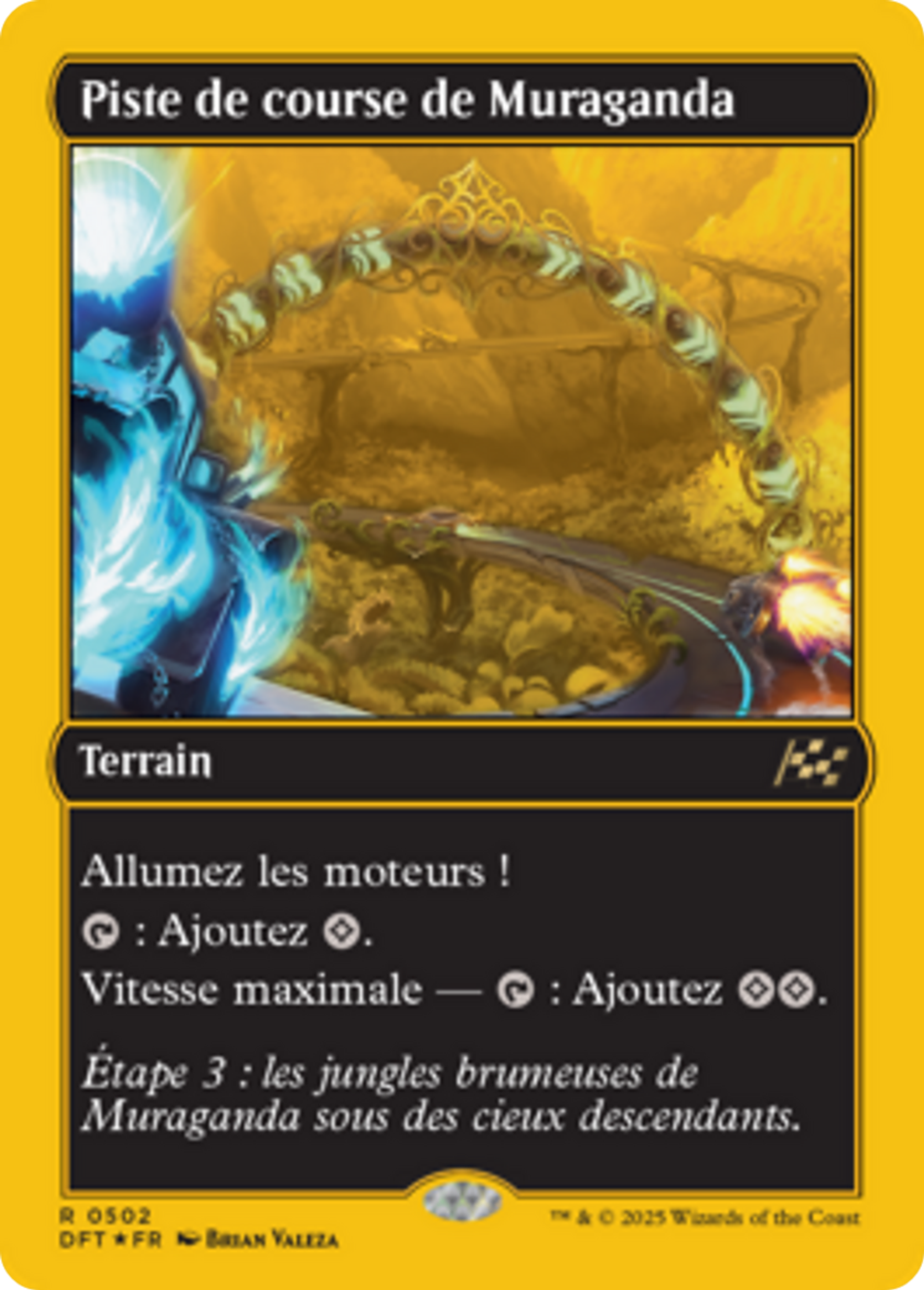 Piste de course de Muraganda — Aetherdrift — Magic: The Gathering