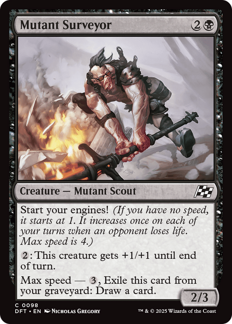 Mutant Surveyor — Aetherdrift — Magic: The Gathering