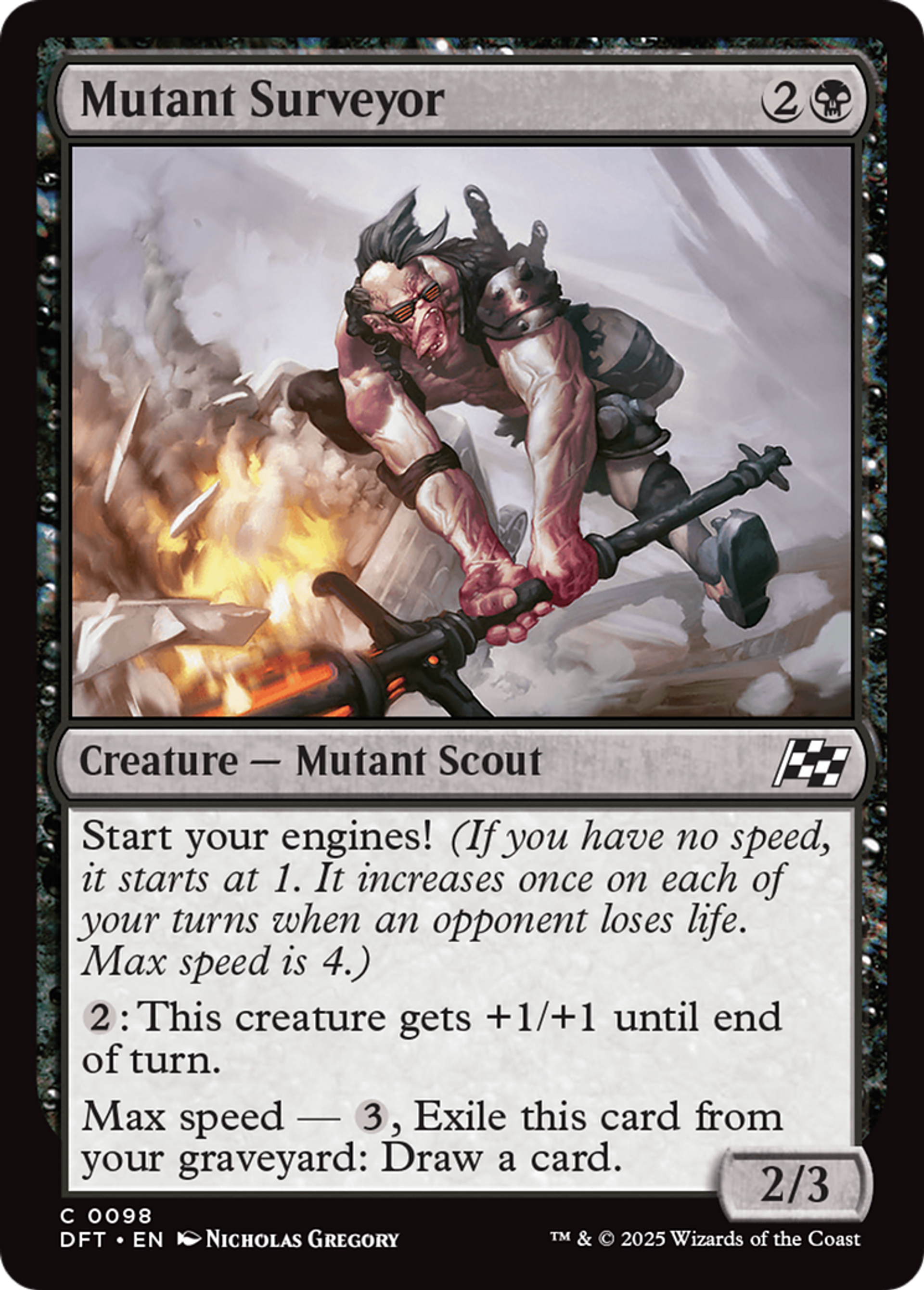 Mutant Surveyor — Aetherdrift — Magic: The Gathering