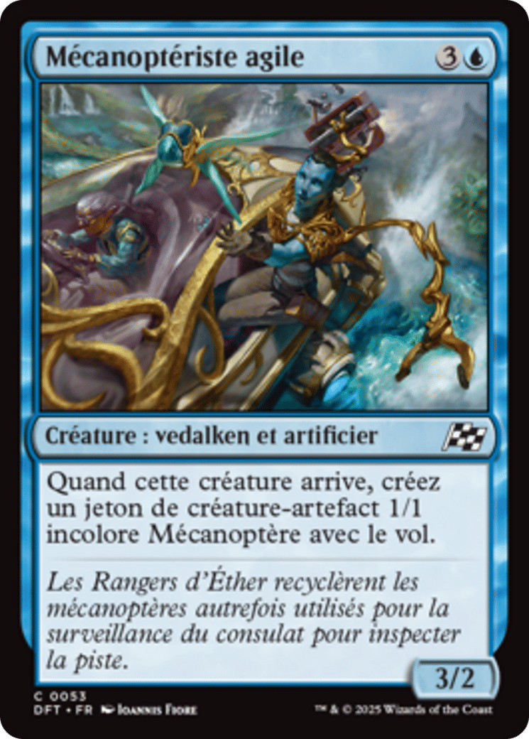 Mécanoptériste agile — Aetherdrift — Magic: The Gathering