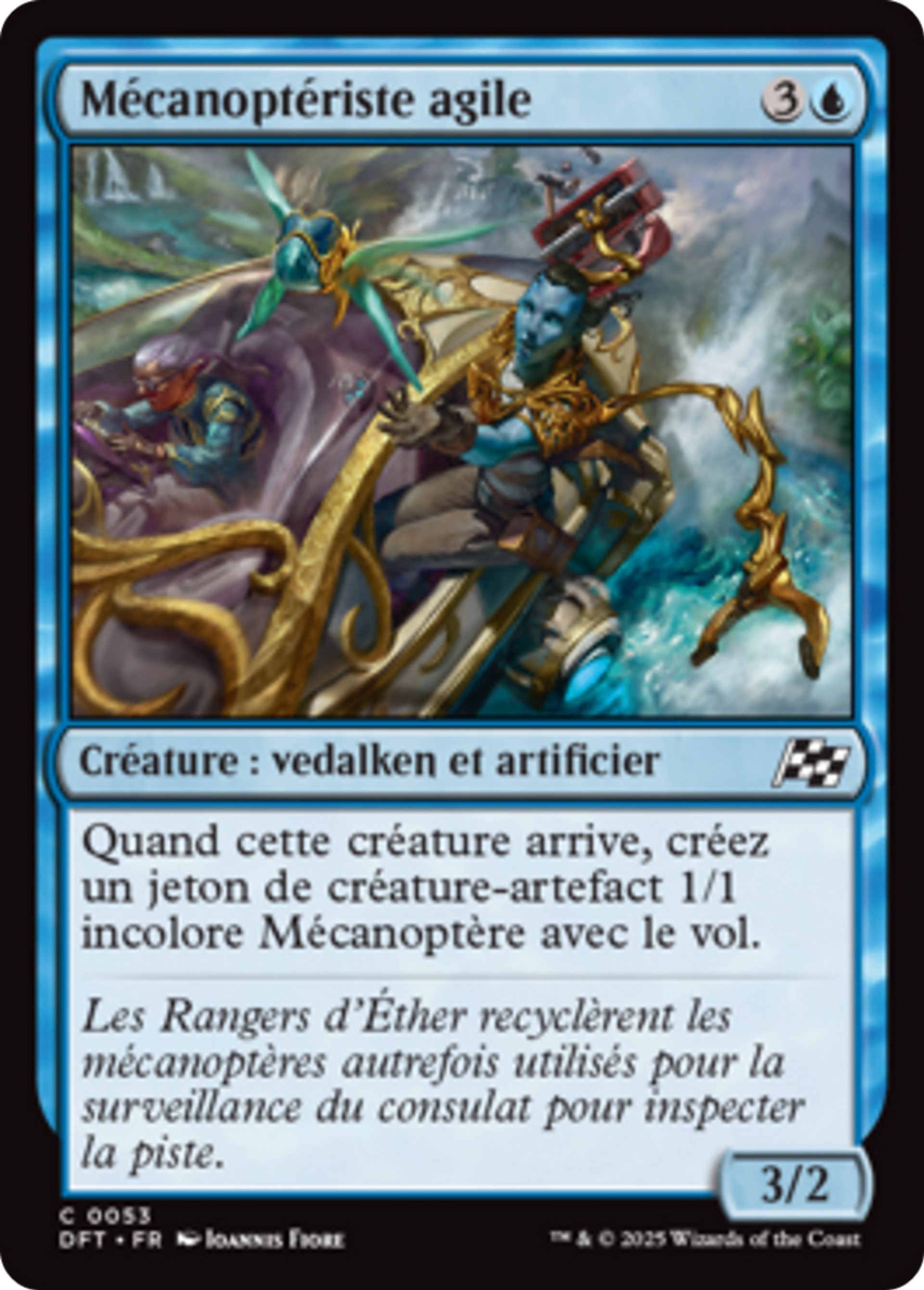 Mécanoptériste agile — Aetherdrift — Magic: The Gathering