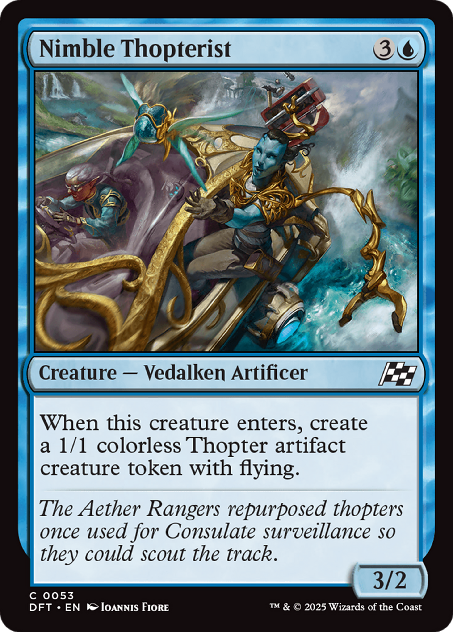 Nimble Thopterist — Aetherdrift — Magic: The Gathering