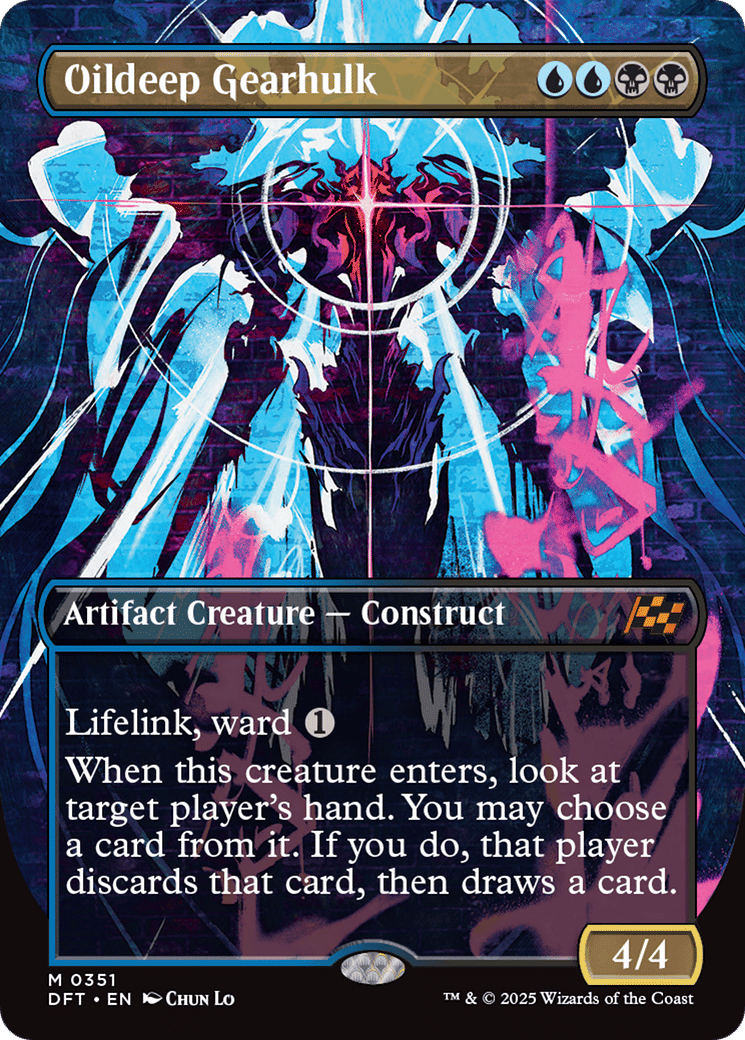 Oildeep Gearhulk — Aetherdrift — Magic: The Gathering