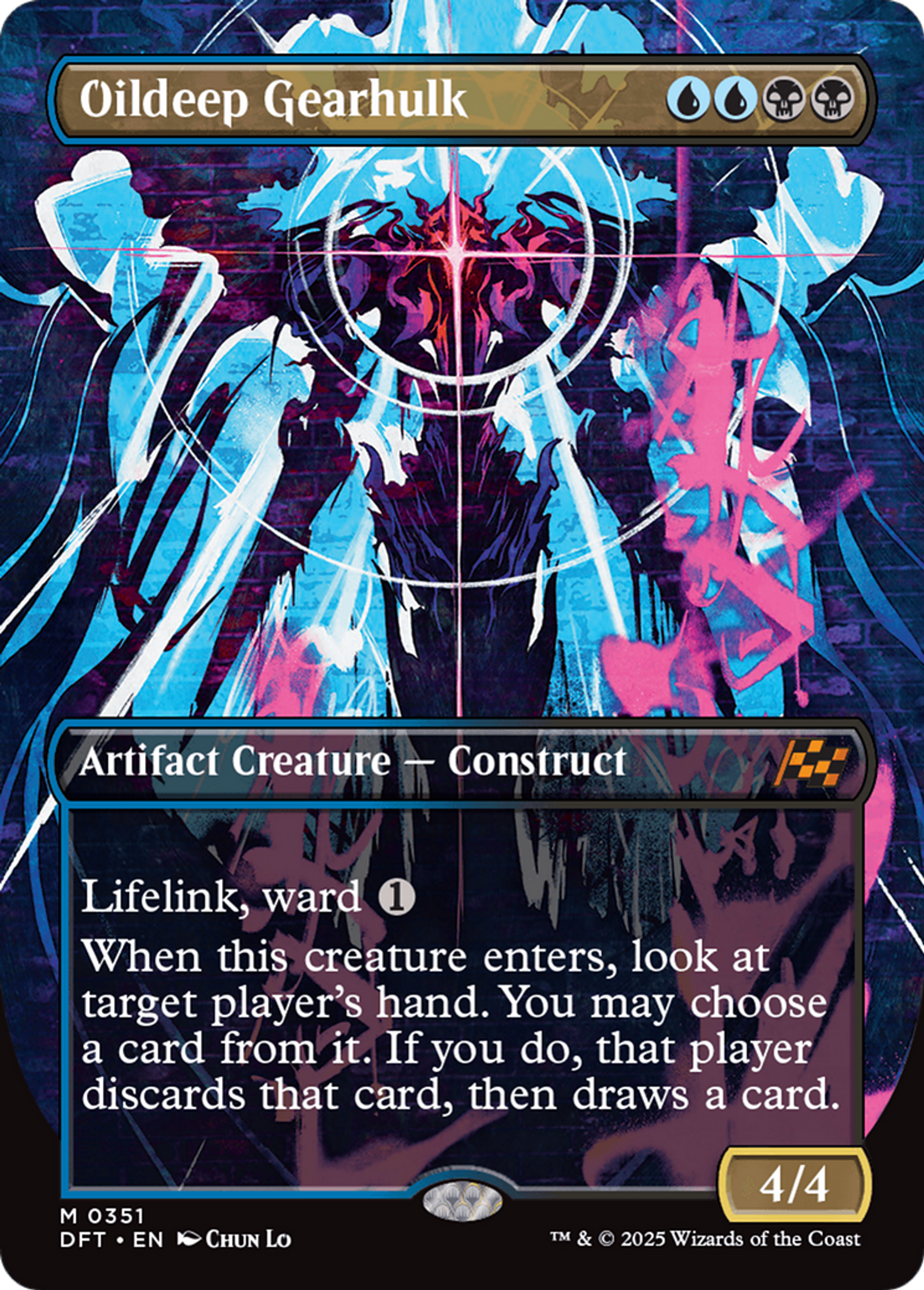 Oildeep Gearhulk — Aetherdrift — Magic: The Gathering
