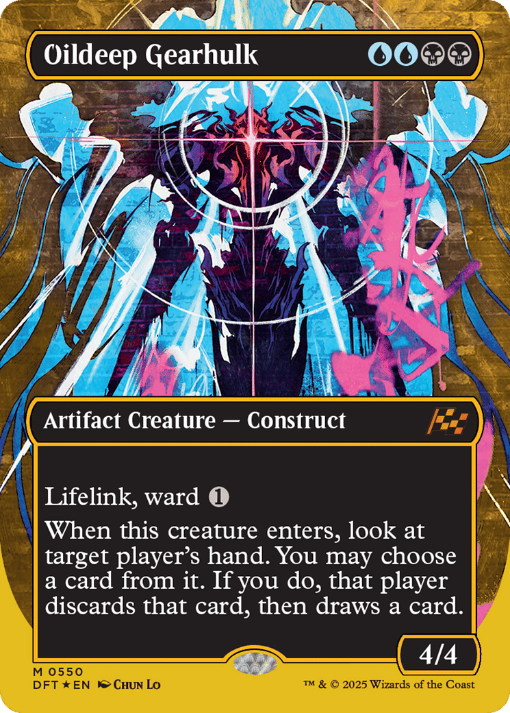 Oildeep Gearhulk — Aetherdrift — Magic: The Gathering