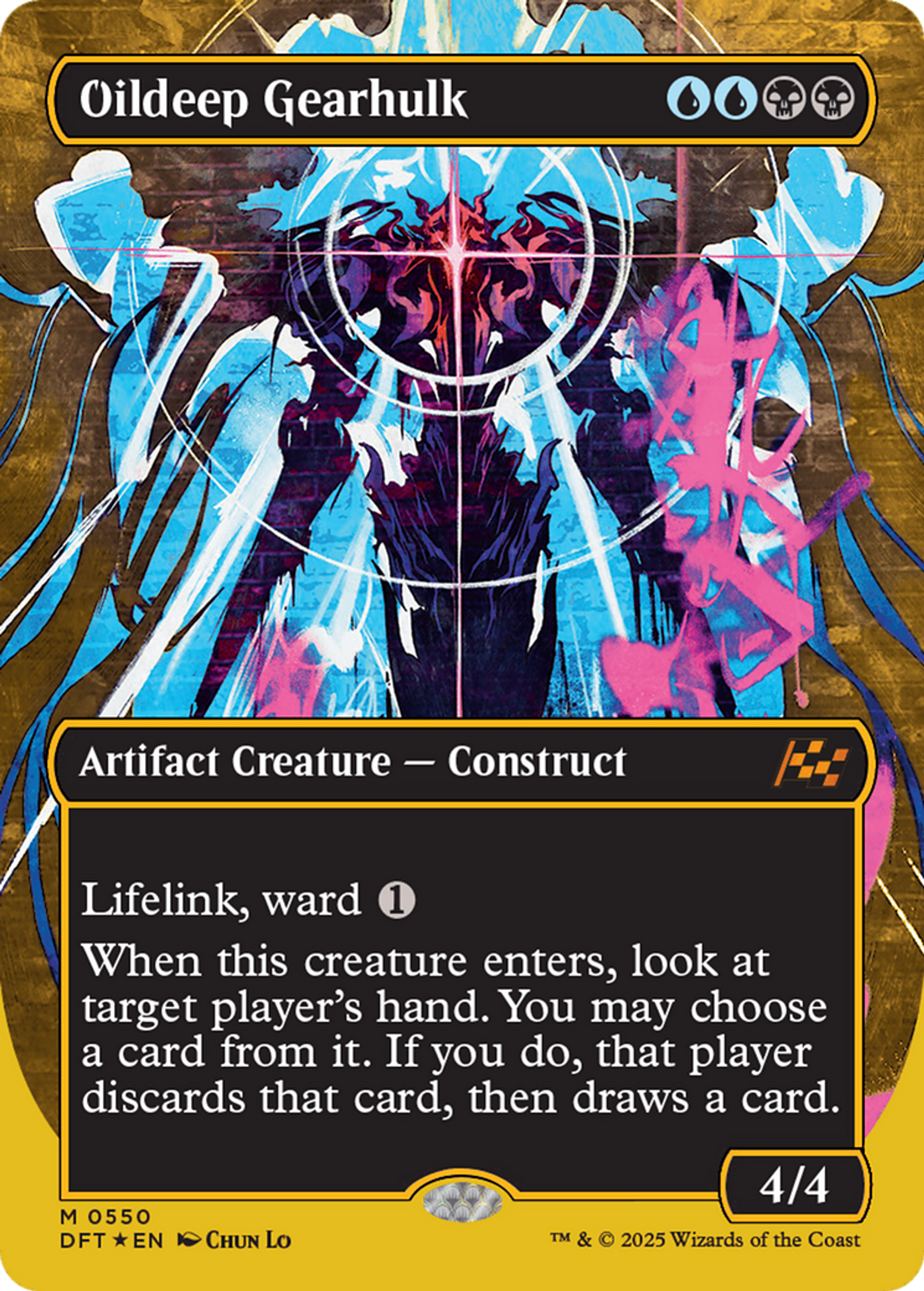 Oildeep Gearhulk — Aetherdrift — Magic: The Gathering