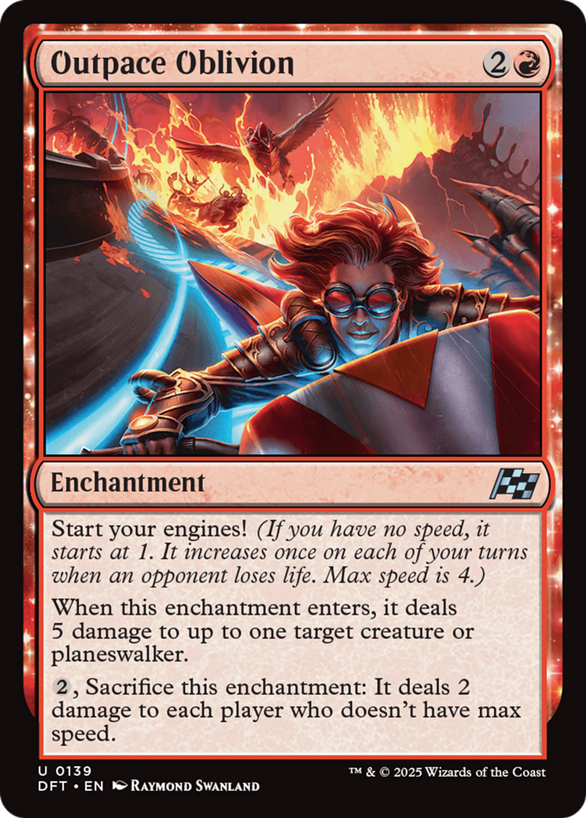 Outpace Oblivion — Aetherdrift — Magic: The Gathering