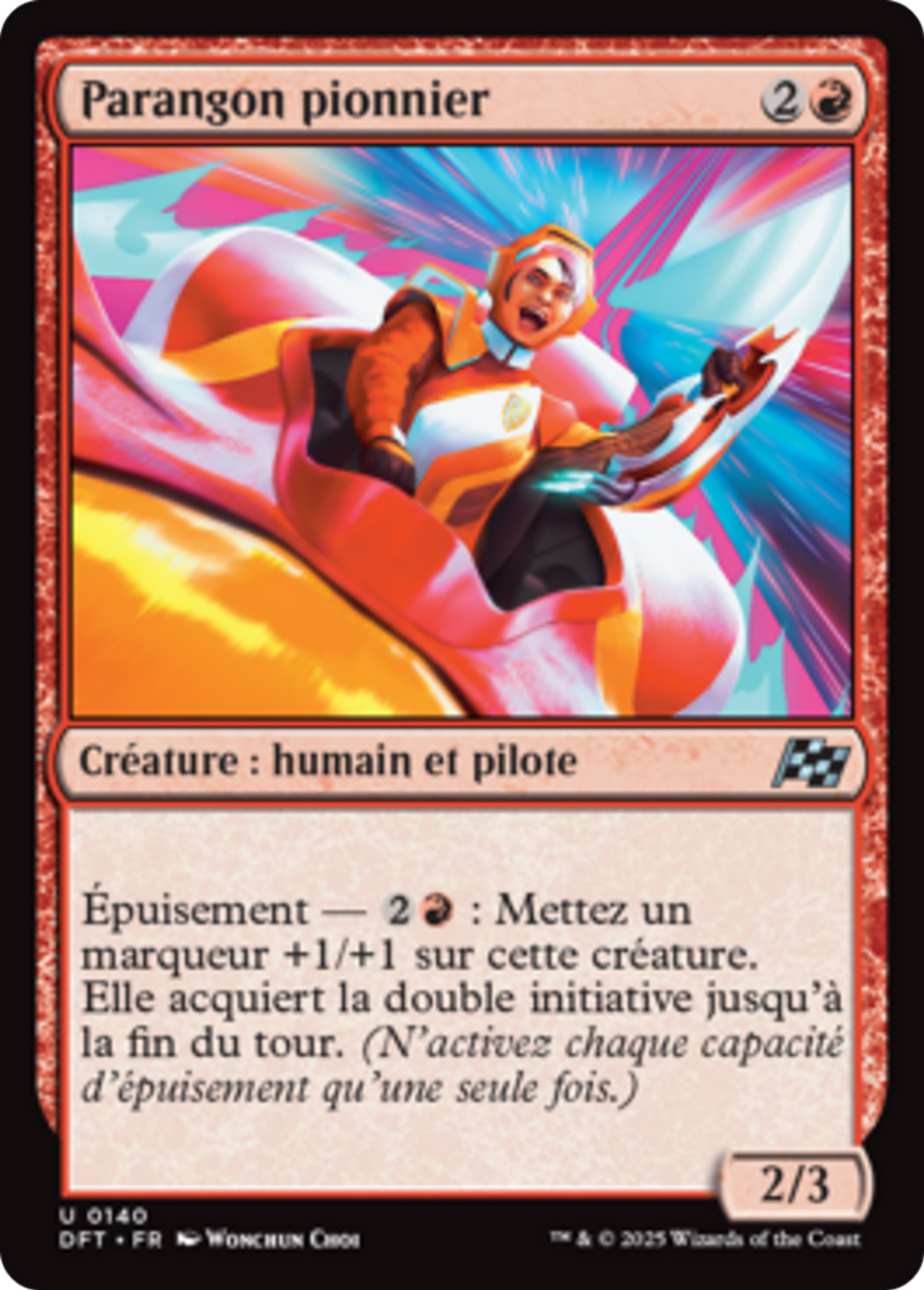 Parangon pionnier — Aetherdrift — Magic: The Gathering