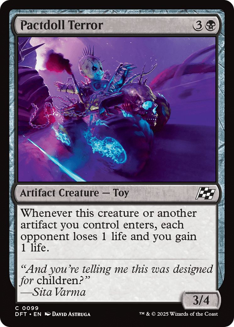 Pactdoll Terror — Aetherdrift — Magic: The Gathering