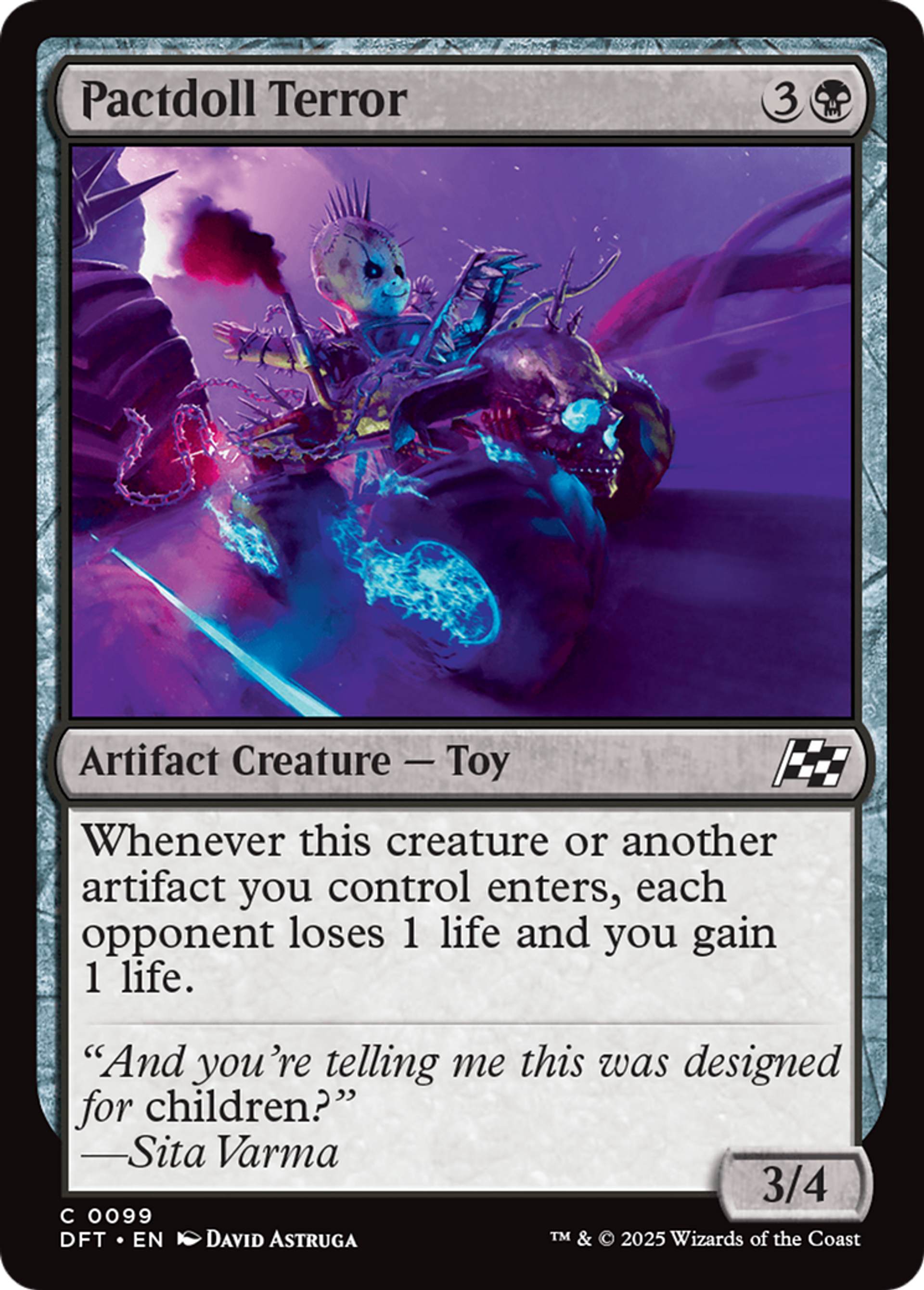 Pactdoll Terror — Aetherdrift — Magic: The Gathering