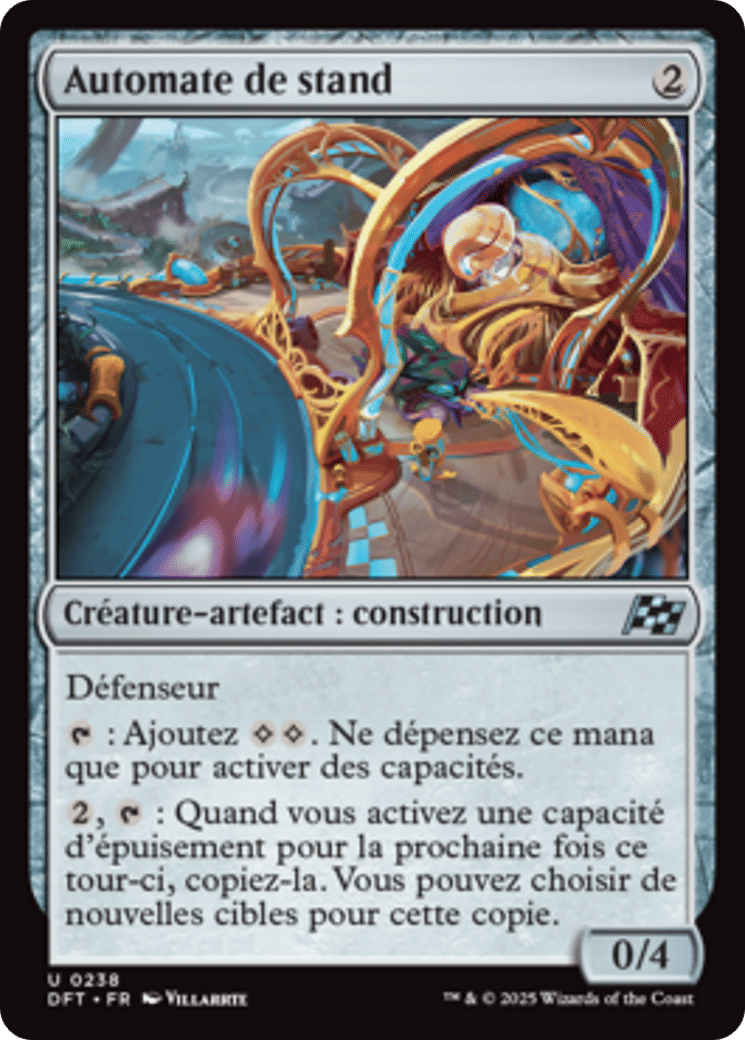 Automate de stand — Aetherdrift — Magic: The Gathering