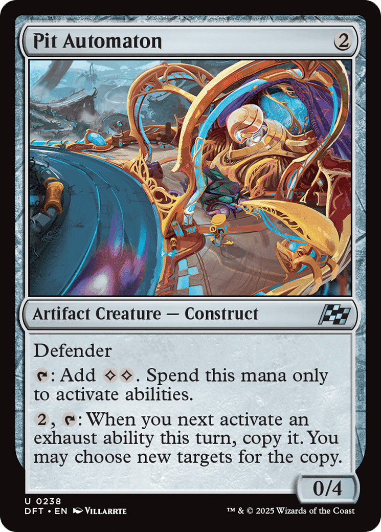Pit Automaton — Aetherdrift — Magic: The Gathering