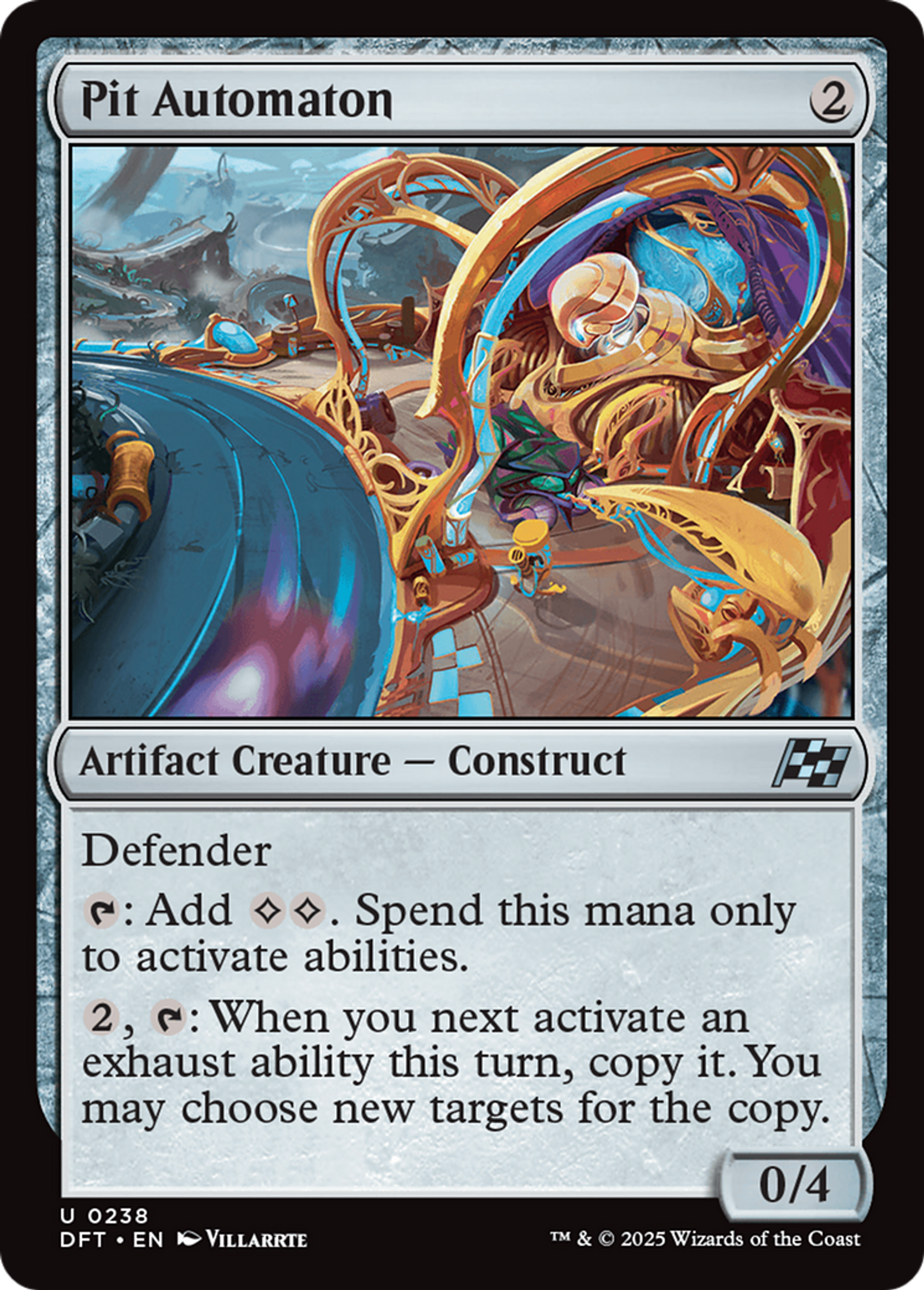 Pit Automaton — Aetherdrift — Magic: The Gathering