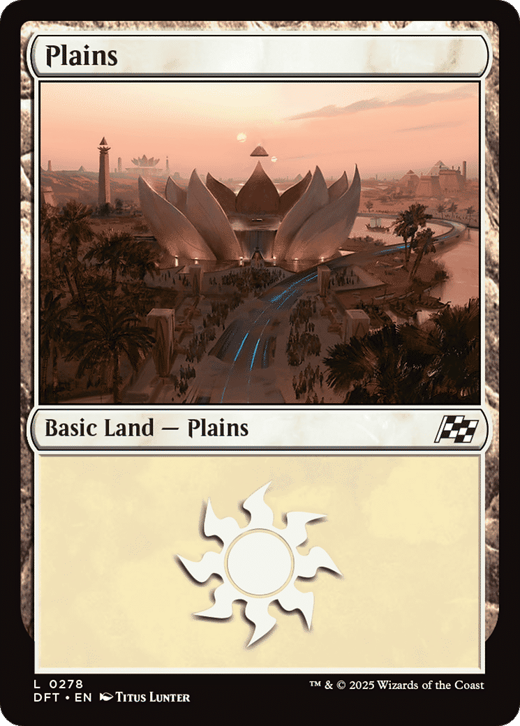 Plains — Aetherdrift — Magic: The Gathering