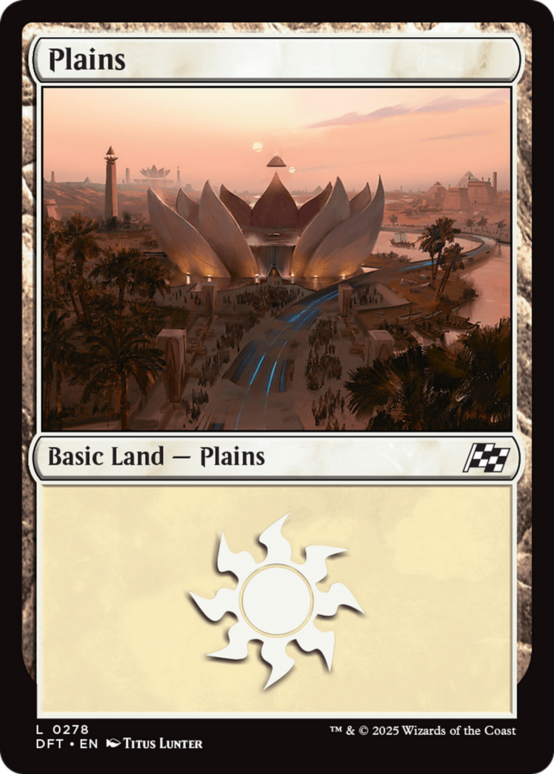 Plains — Aetherdrift — Magic: The Gathering