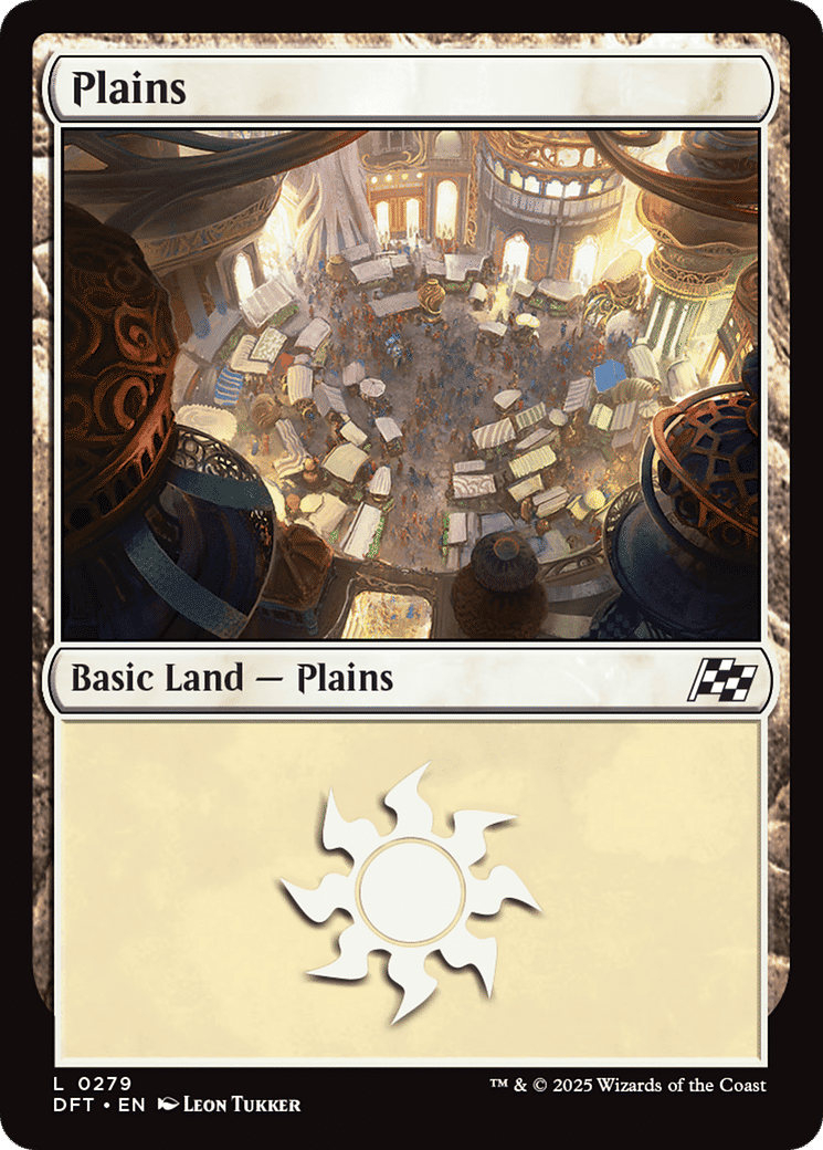 Plains — Aetherdrift — Magic: The Gathering