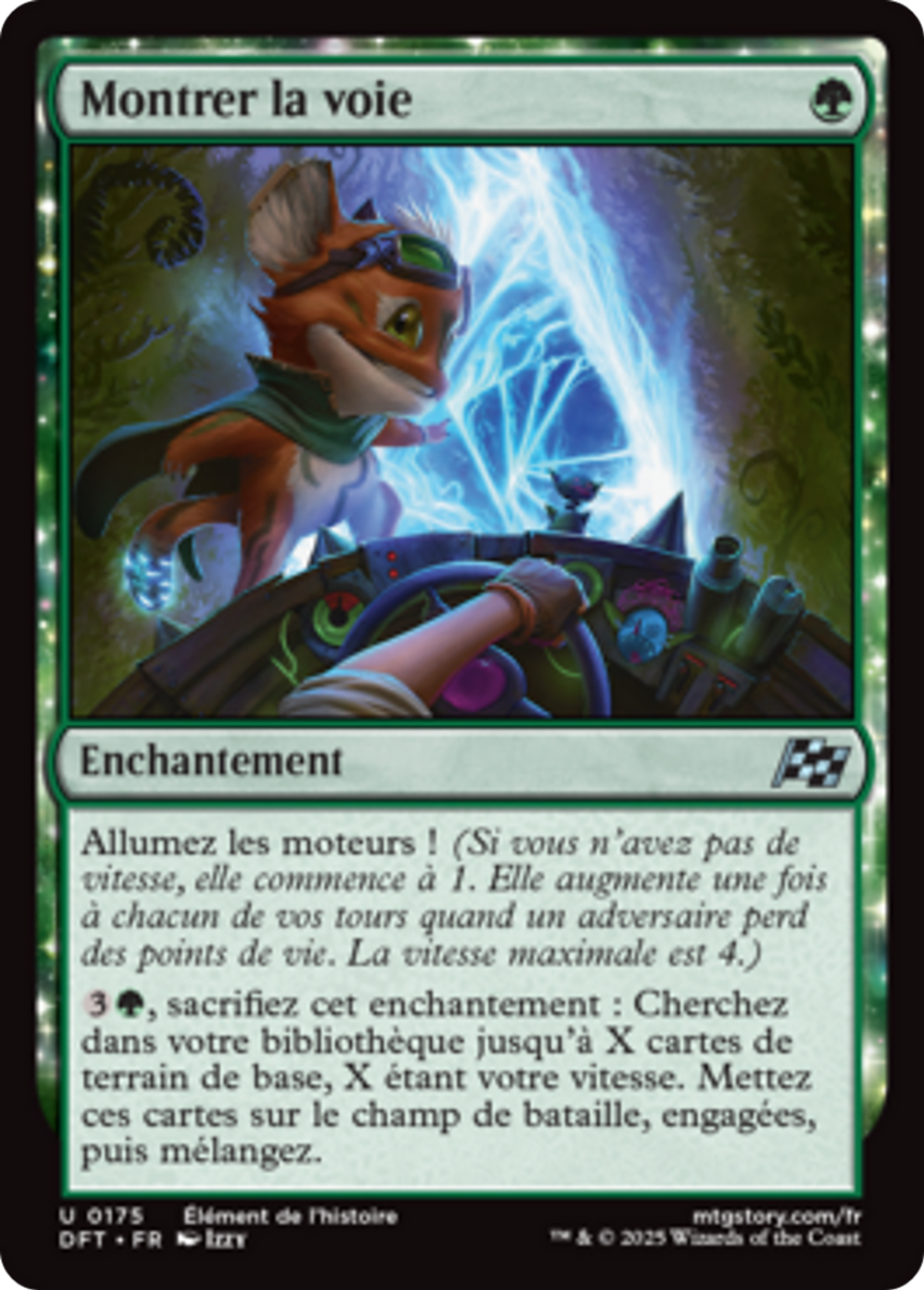 Montrer la voie — Aetherdrift — Magic: The Gathering