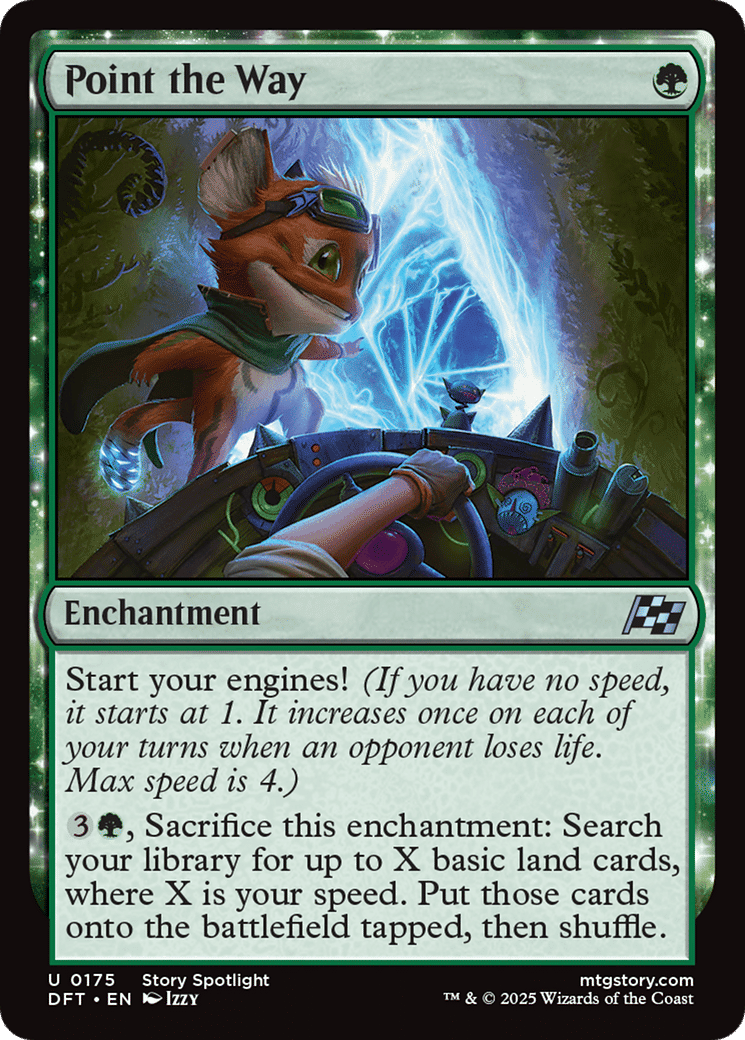 Point the Way — Aetherdrift — Magic: The Gathering