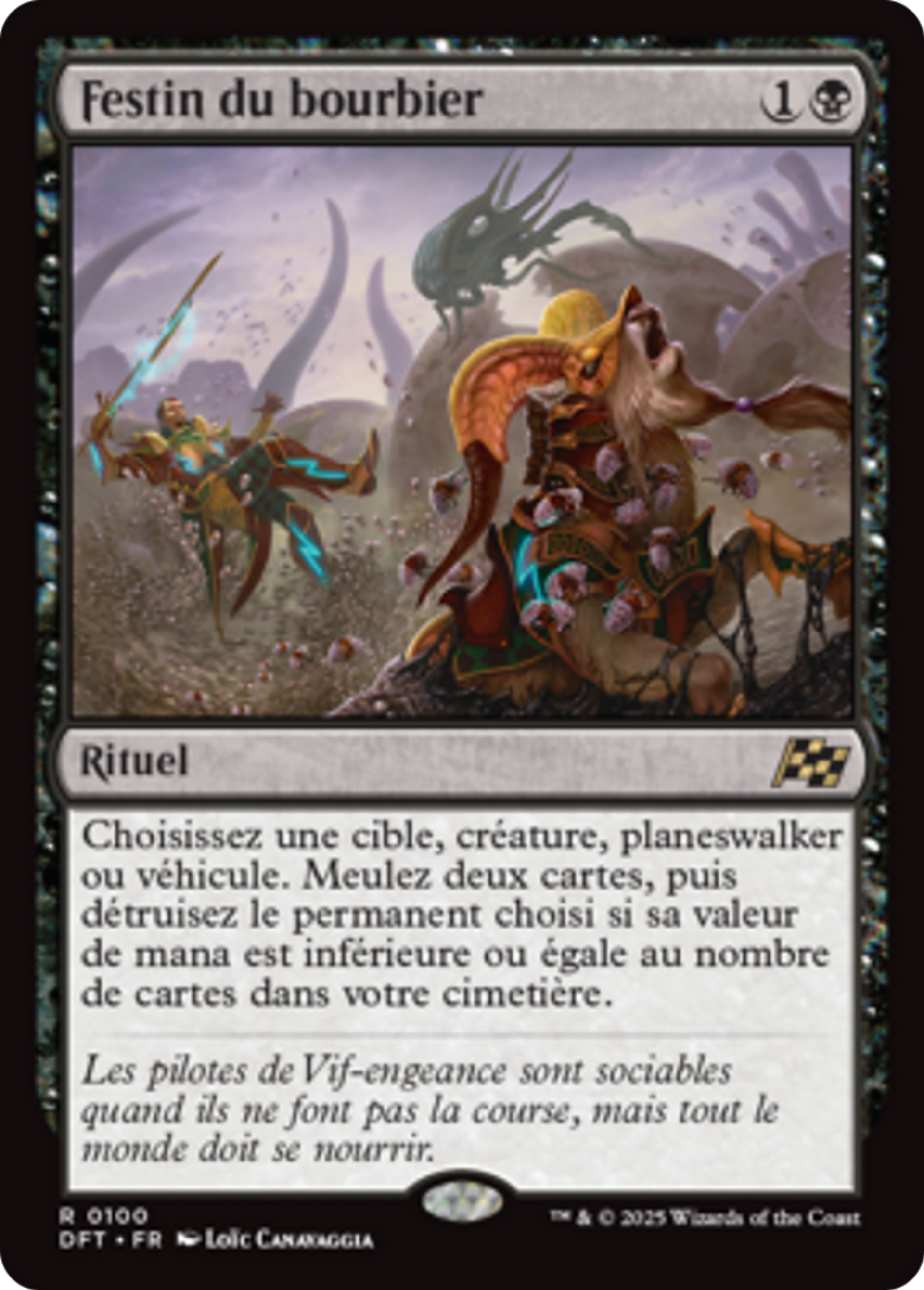 Festin du bourbier — Aetherdrift — Magic: The Gathering