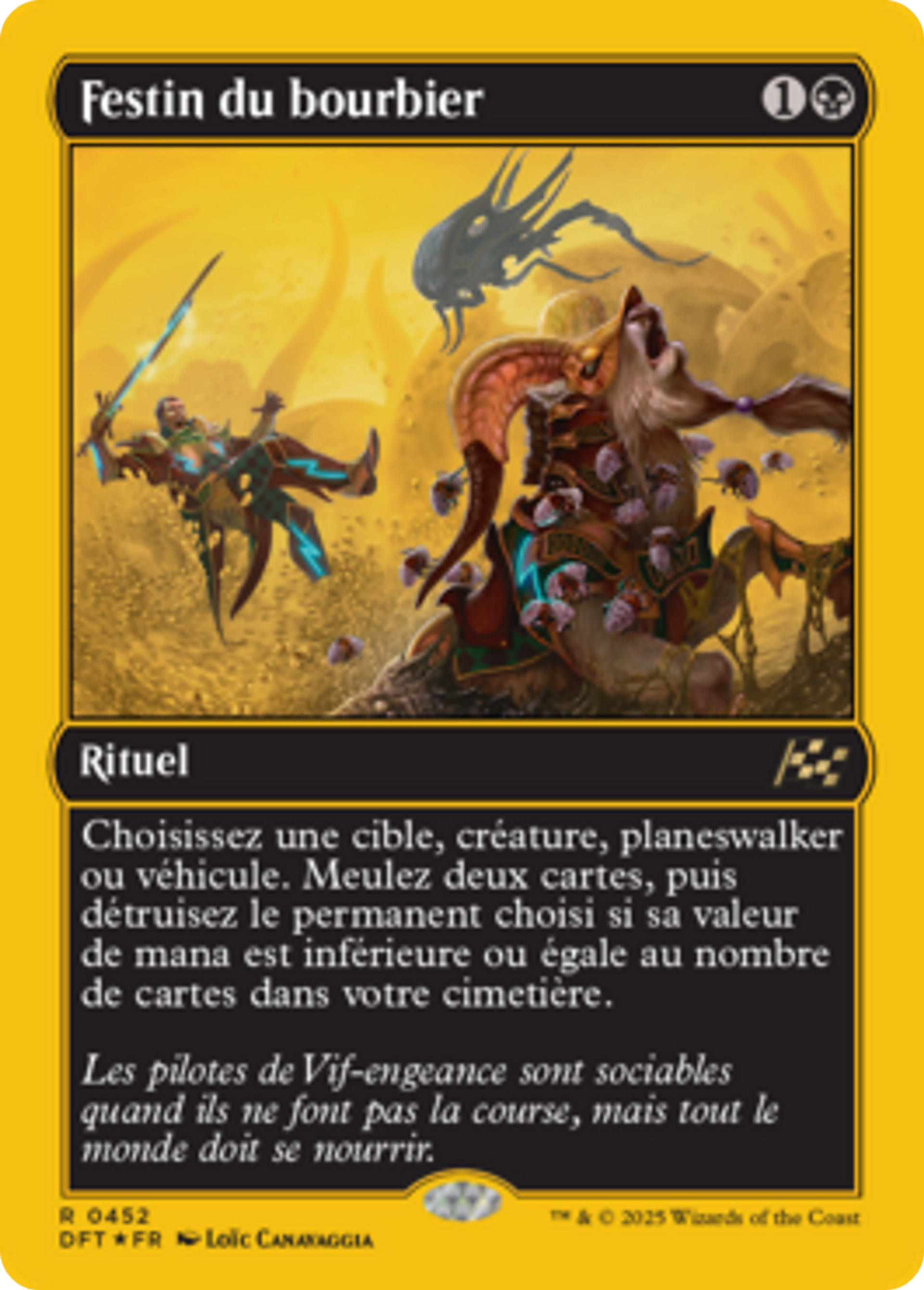 Festin du bourbier — Aetherdrift — Magic: The Gathering