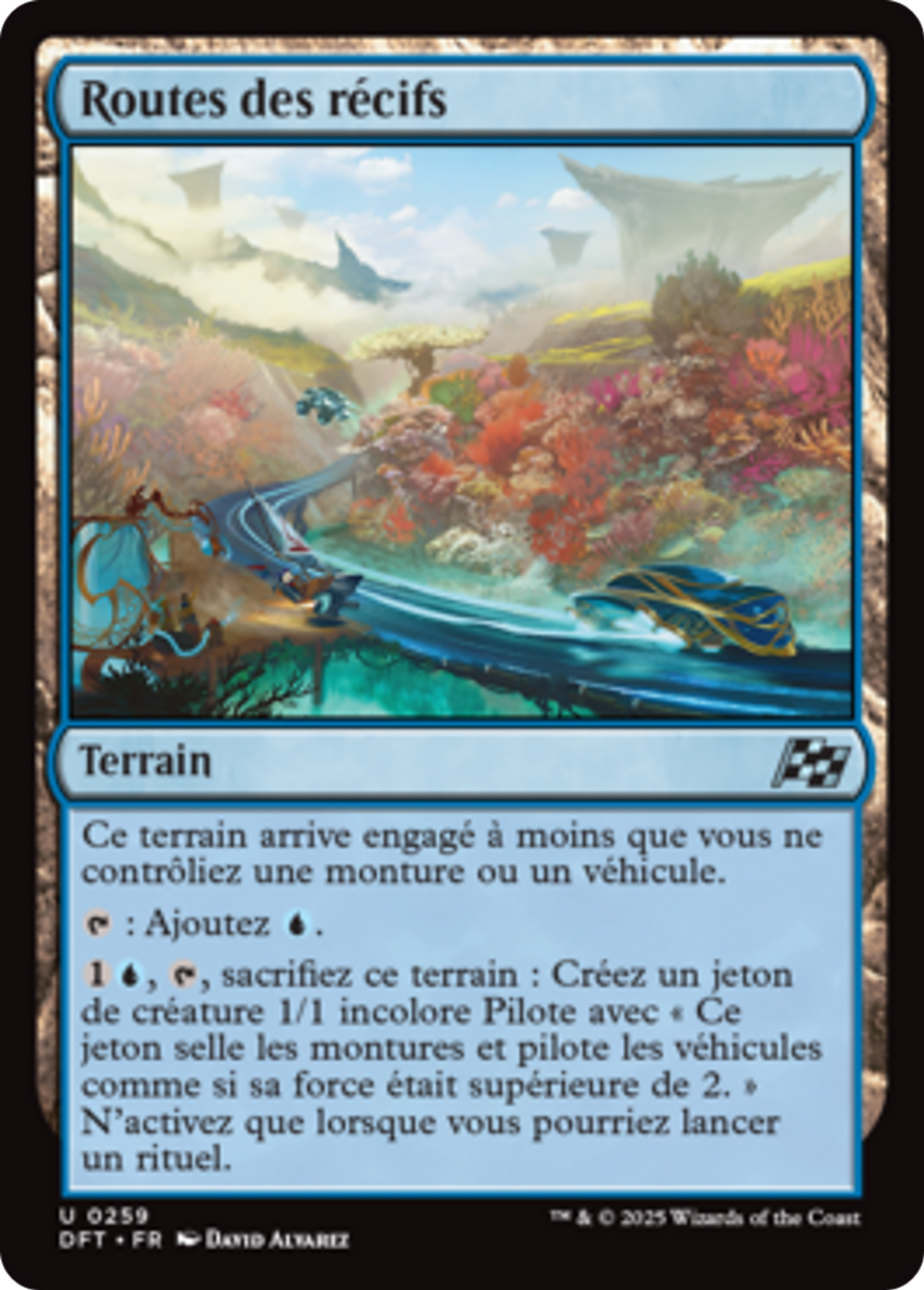 Routes des récifs — Aetherdrift — Magic: The Gathering