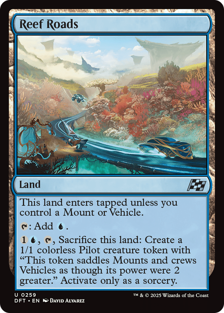 Reef Roads — Aetherdrift — Magic: The Gathering