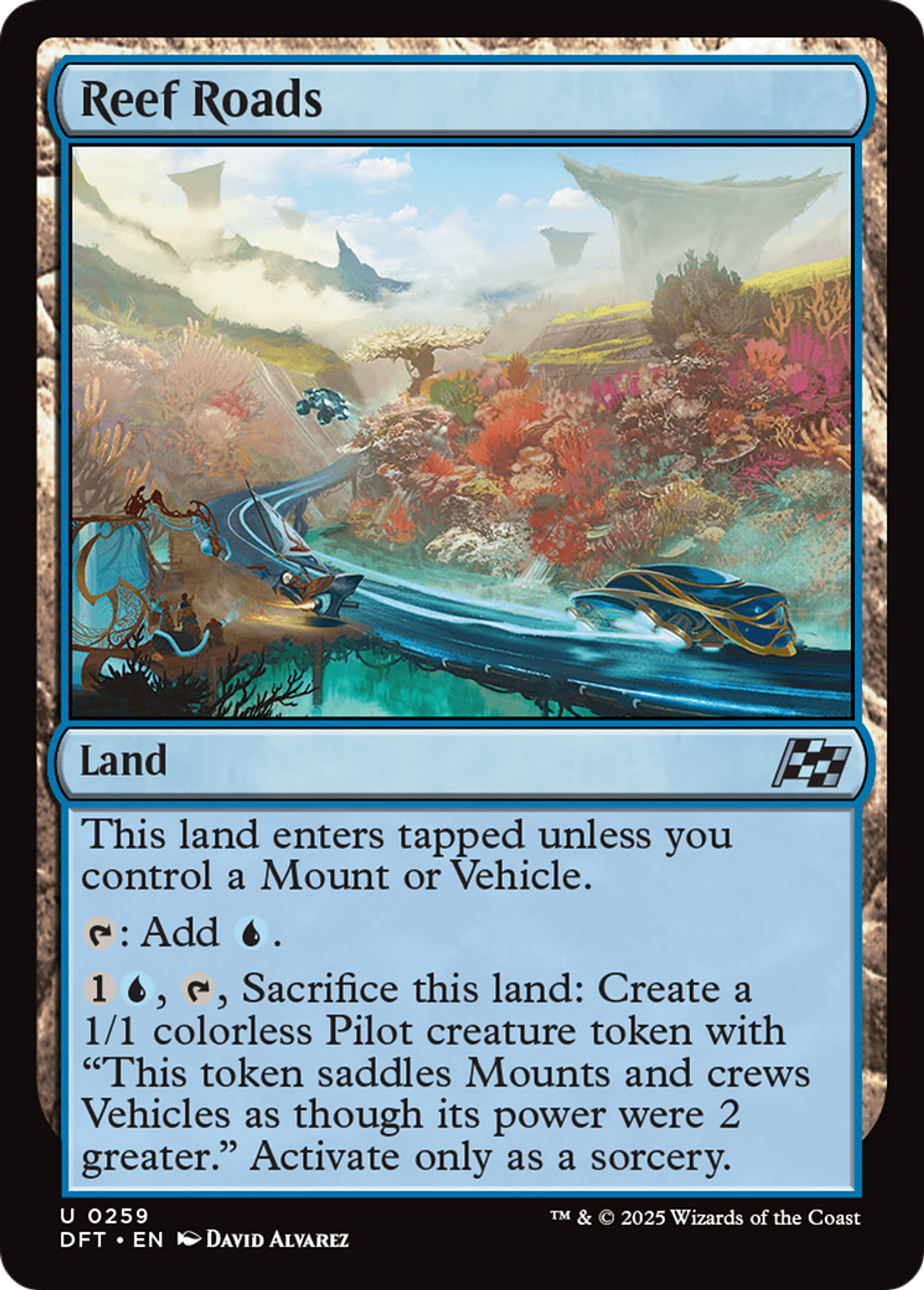Reef Roads — Aetherdrift — Magic: The Gathering