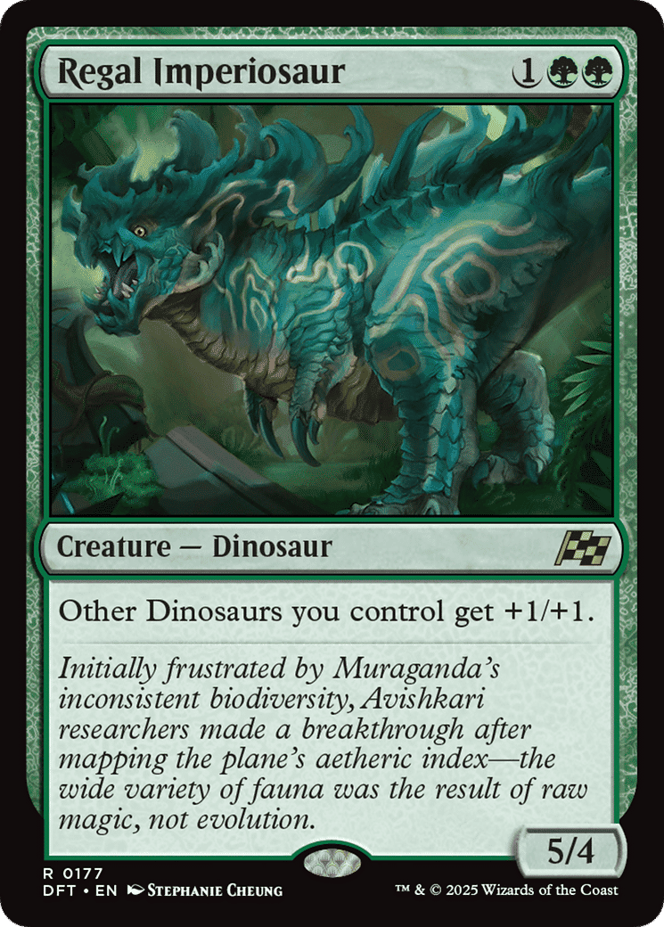 Regal Imperiosaur — Aetherdrift — Magic: The Gathering