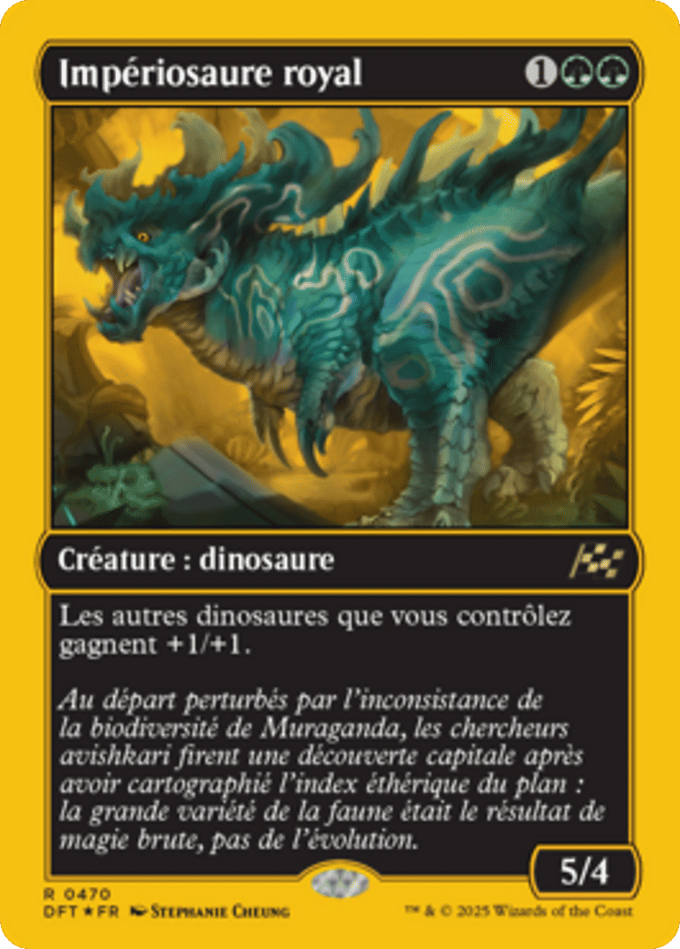 Impériosaure royal — Aetherdrift — Magic: The Gathering