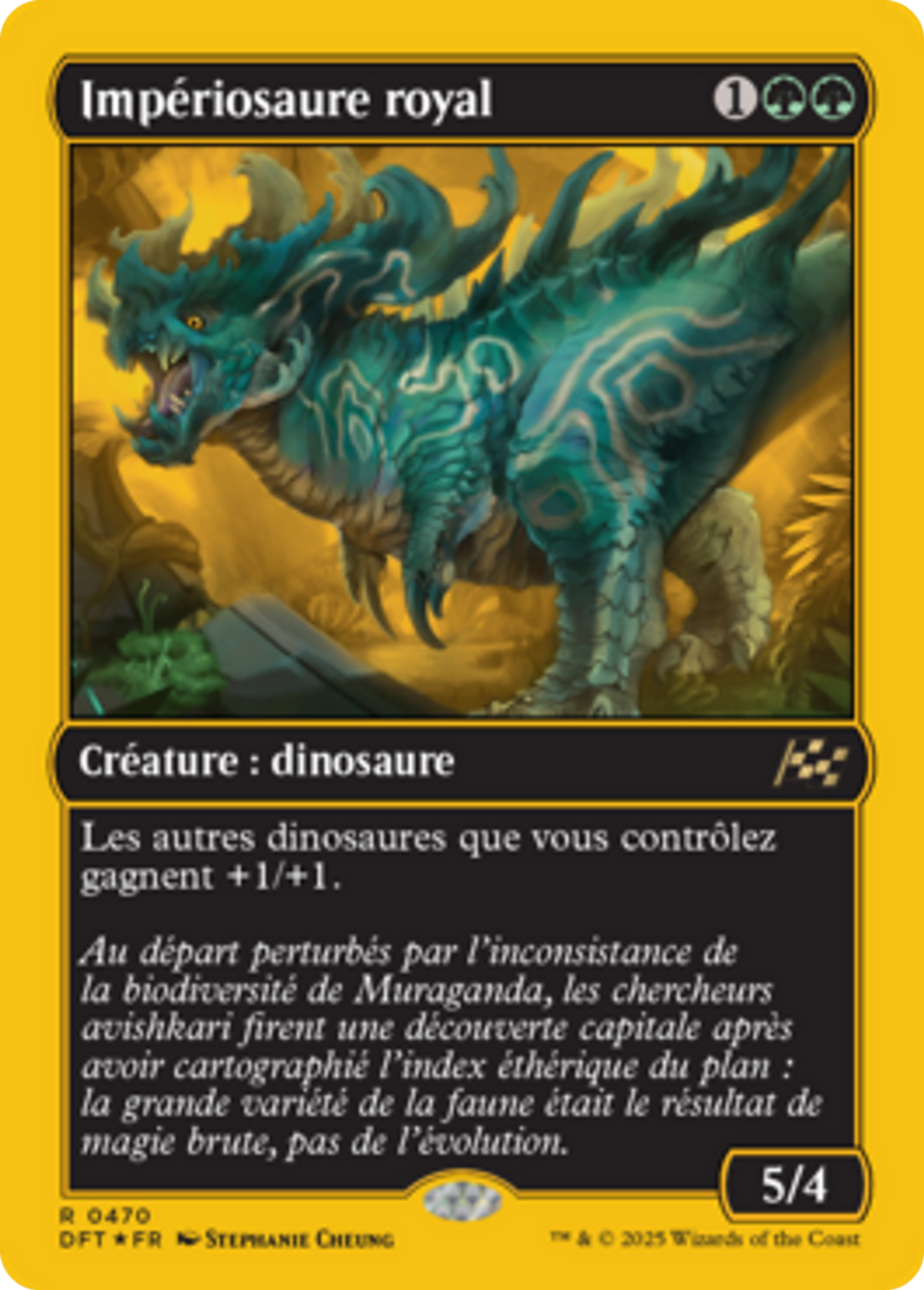 Impériosaure royal — Aetherdrift — Magic: The Gathering