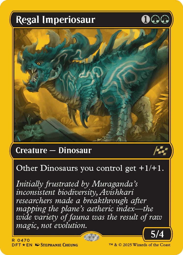Regal Imperiosaur — Aetherdrift — Magic: The Gathering