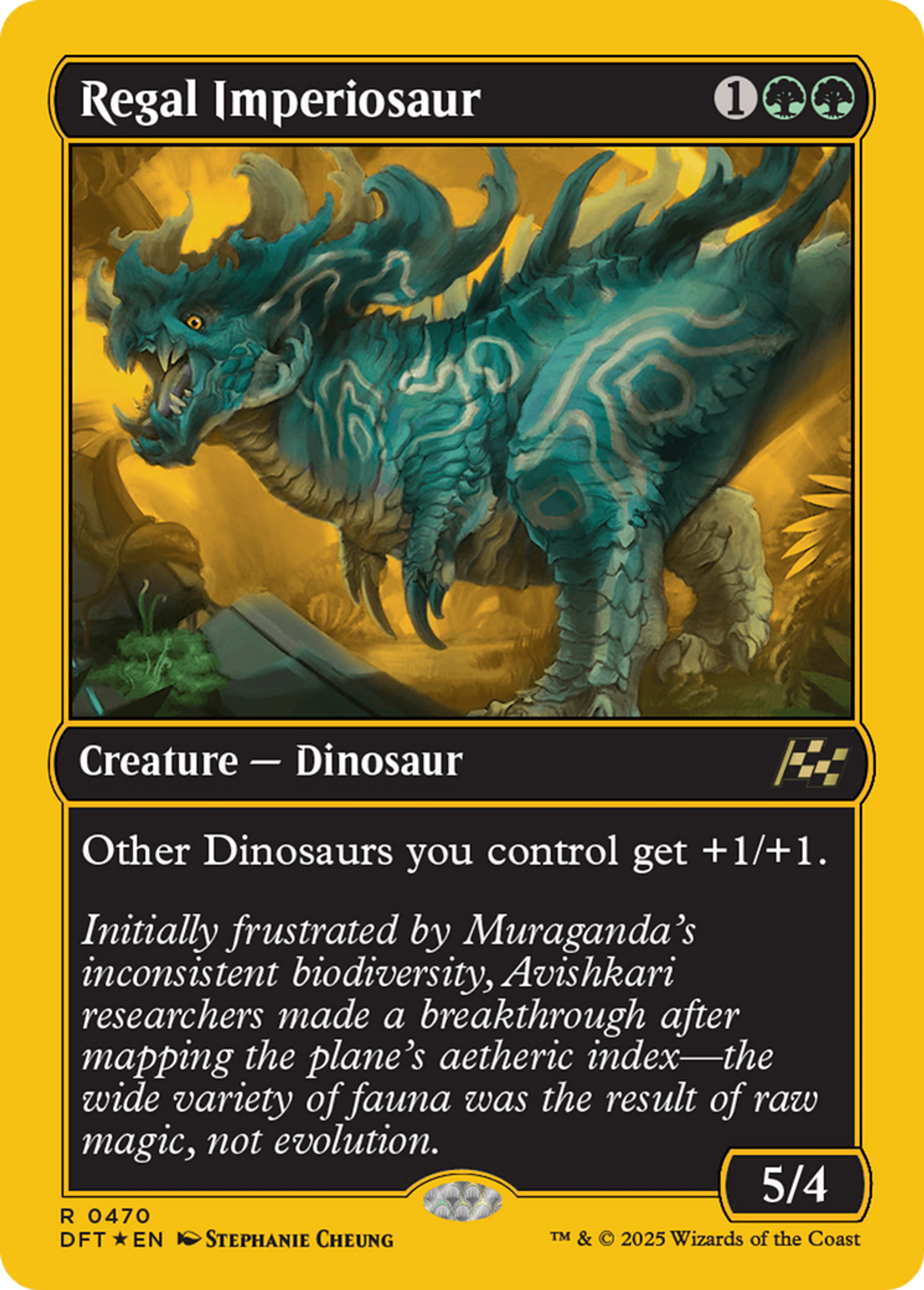 Regal Imperiosaur — Aetherdrift — Magic: The Gathering