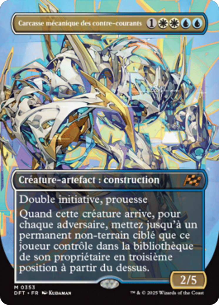 Carcasse mécanique des contre-courants — Aetherdrift — Magic: The Gathering