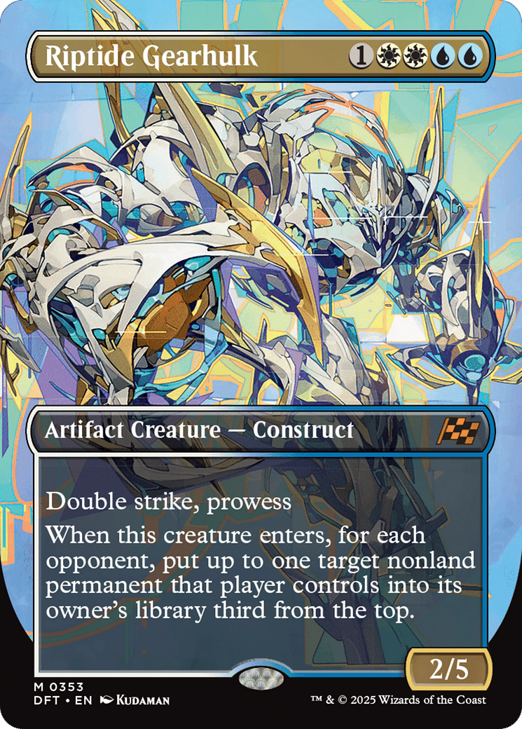 Riptide Gearhulk — Aetherdrift — Magic: The Gathering