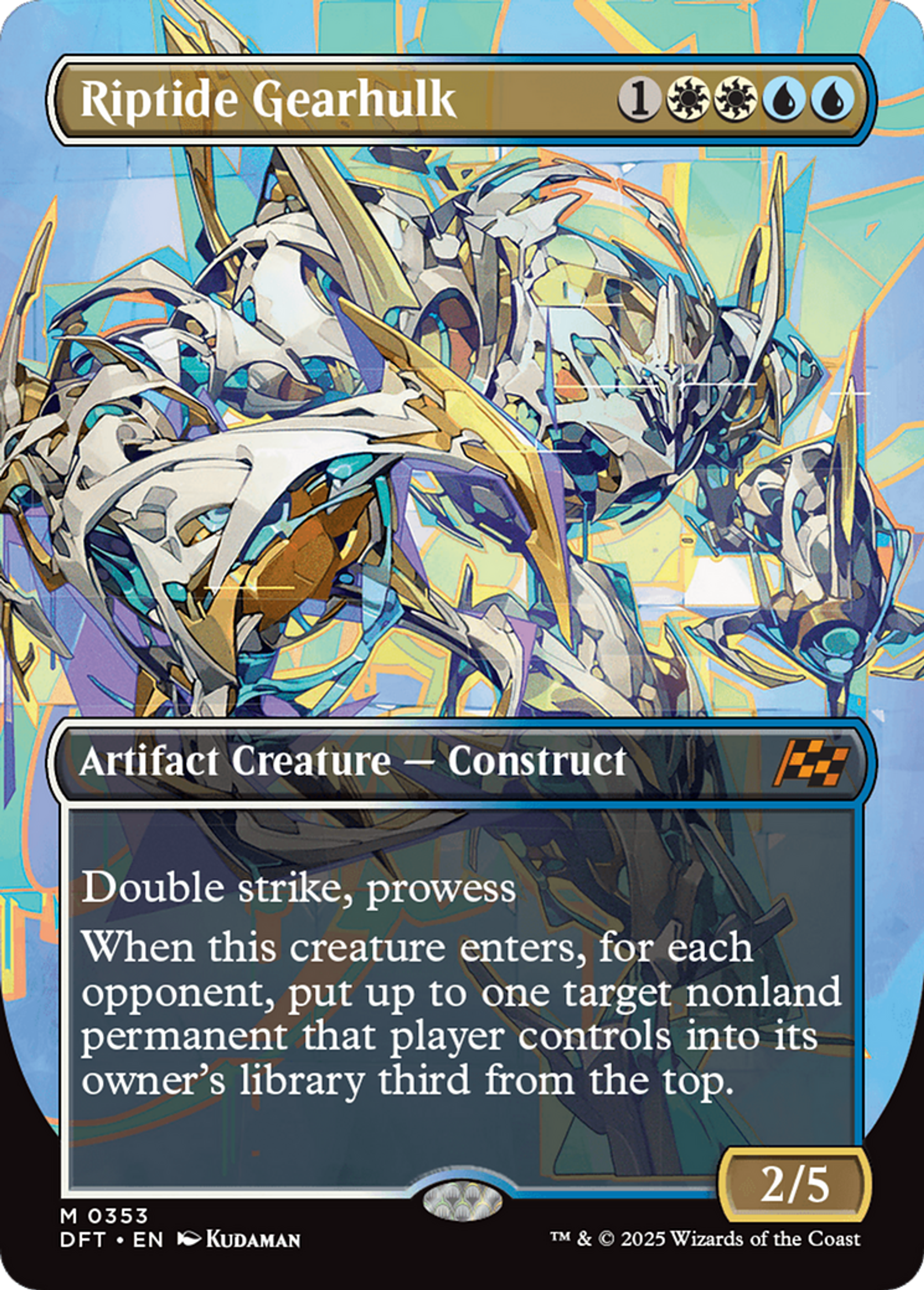Riptide Gearhulk — Aetherdrift — Magic: The Gathering