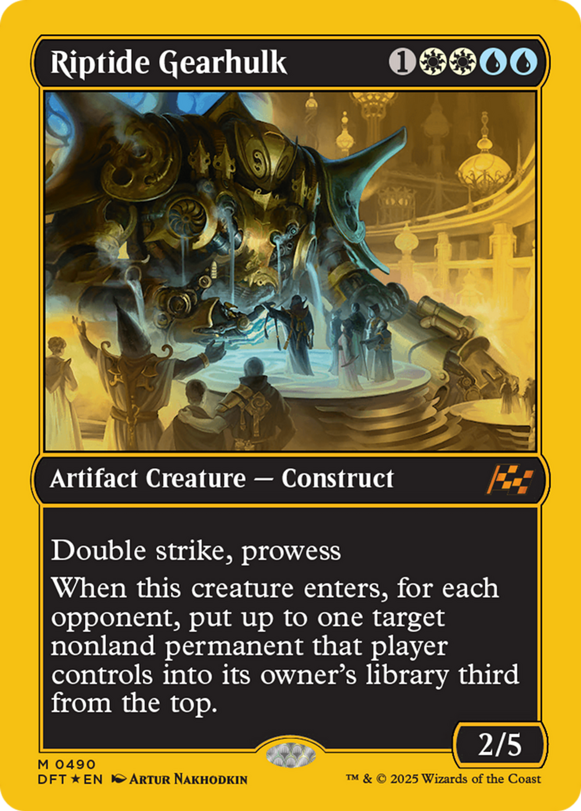 Riptide Gearhulk — Aetherdrift — Magic: The Gathering