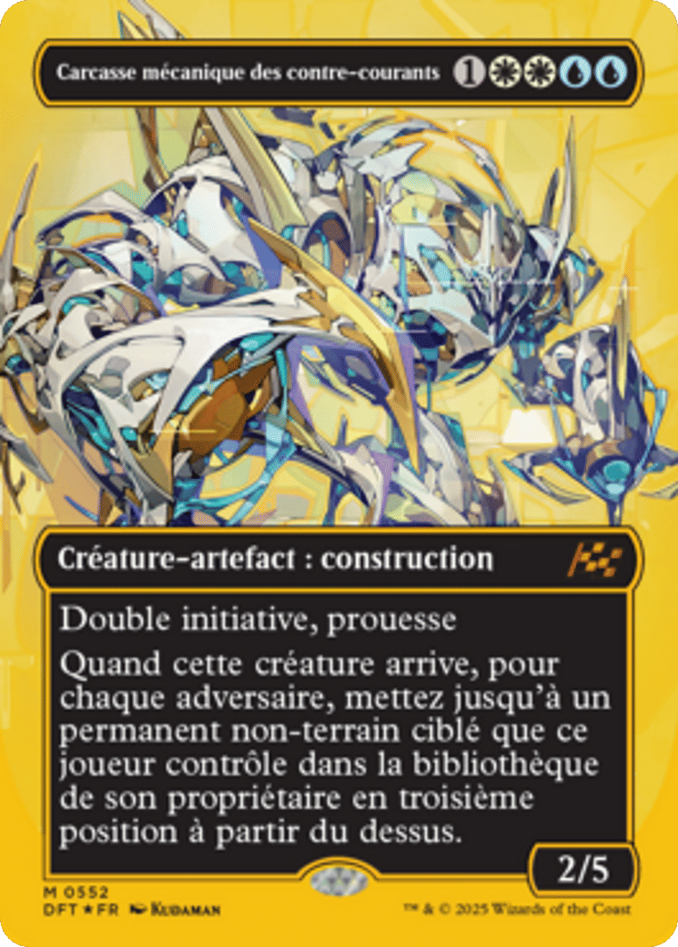 Carcasse mécanique des contre-courants — Aetherdrift — Magic: The Gathering
