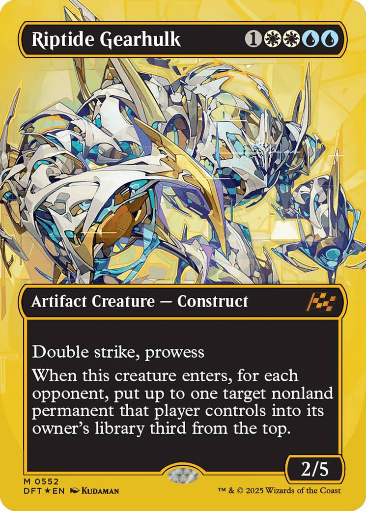 Riptide Gearhulk — Aetherdrift — Magic: The Gathering