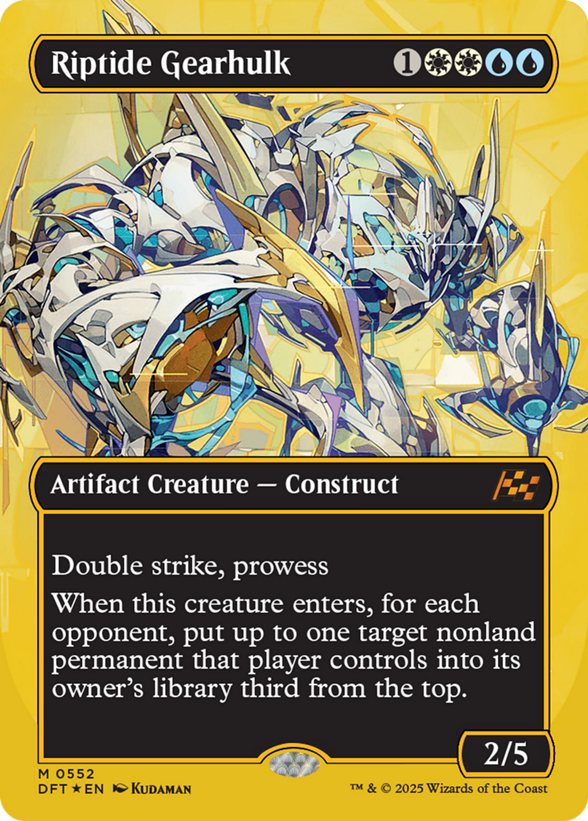 Riptide Gearhulk — Aetherdrift — Magic: The Gathering