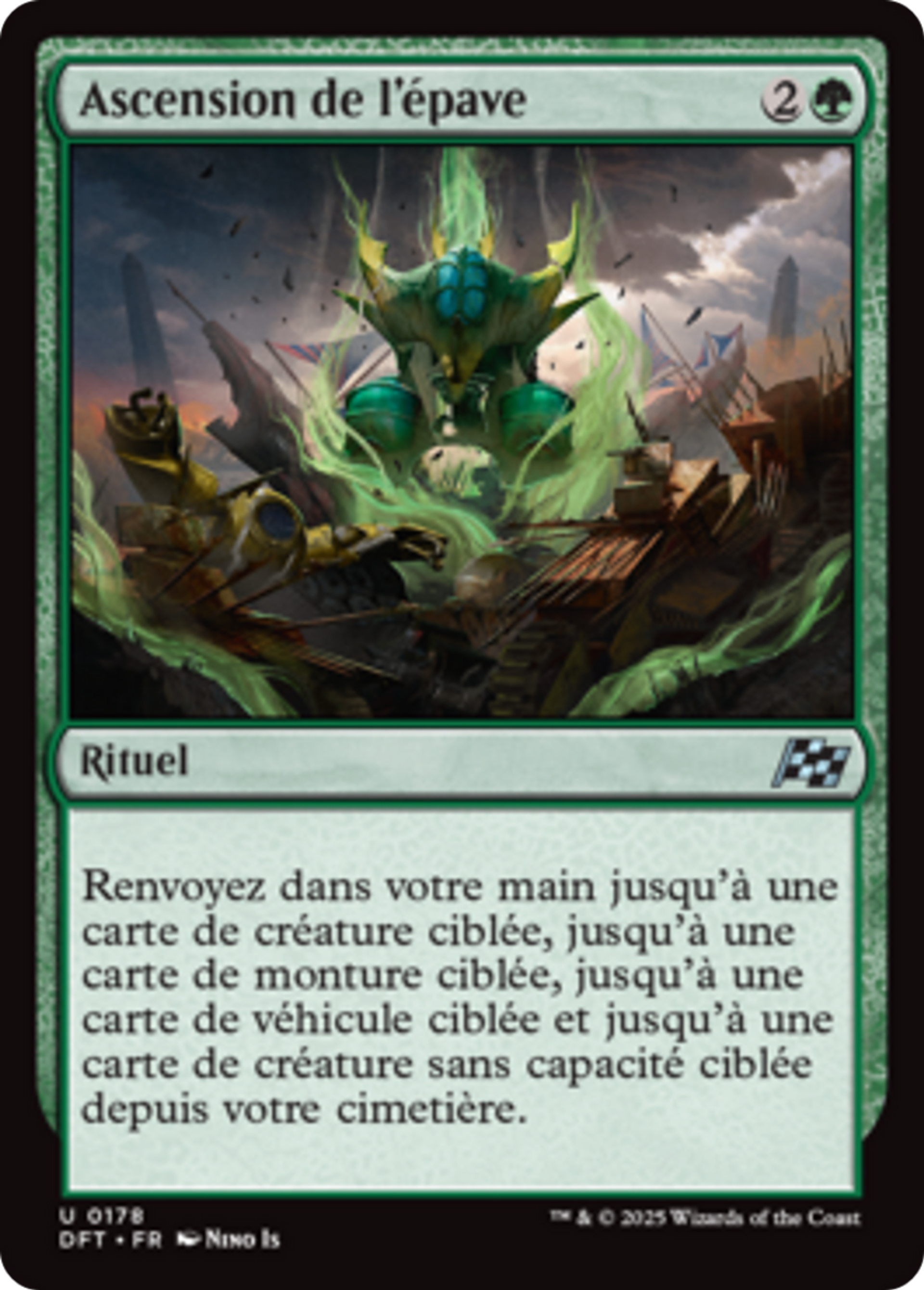 Ascension de l'épave — Aetherdrift — Magic: The Gathering