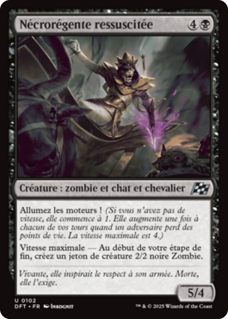 Nécrorégente ressuscitée — Aetherdrift — Magic: The Gathering