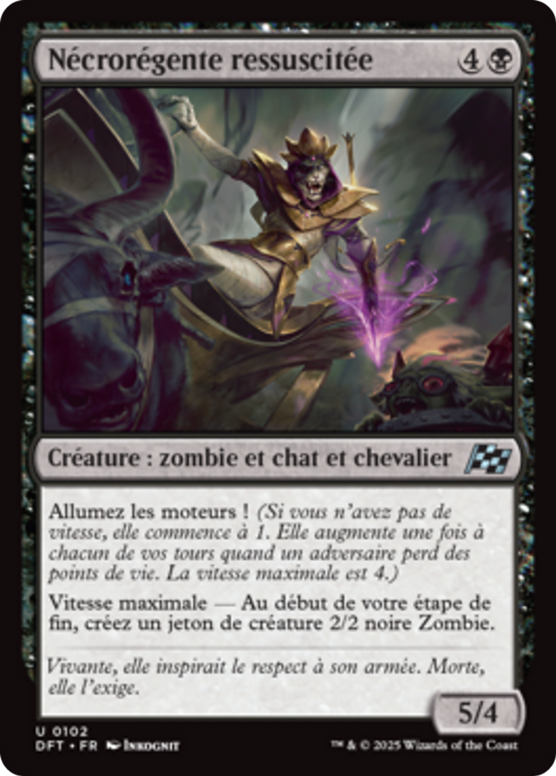 Nécrorégente ressuscitée — Aetherdrift — Magic: The Gathering
